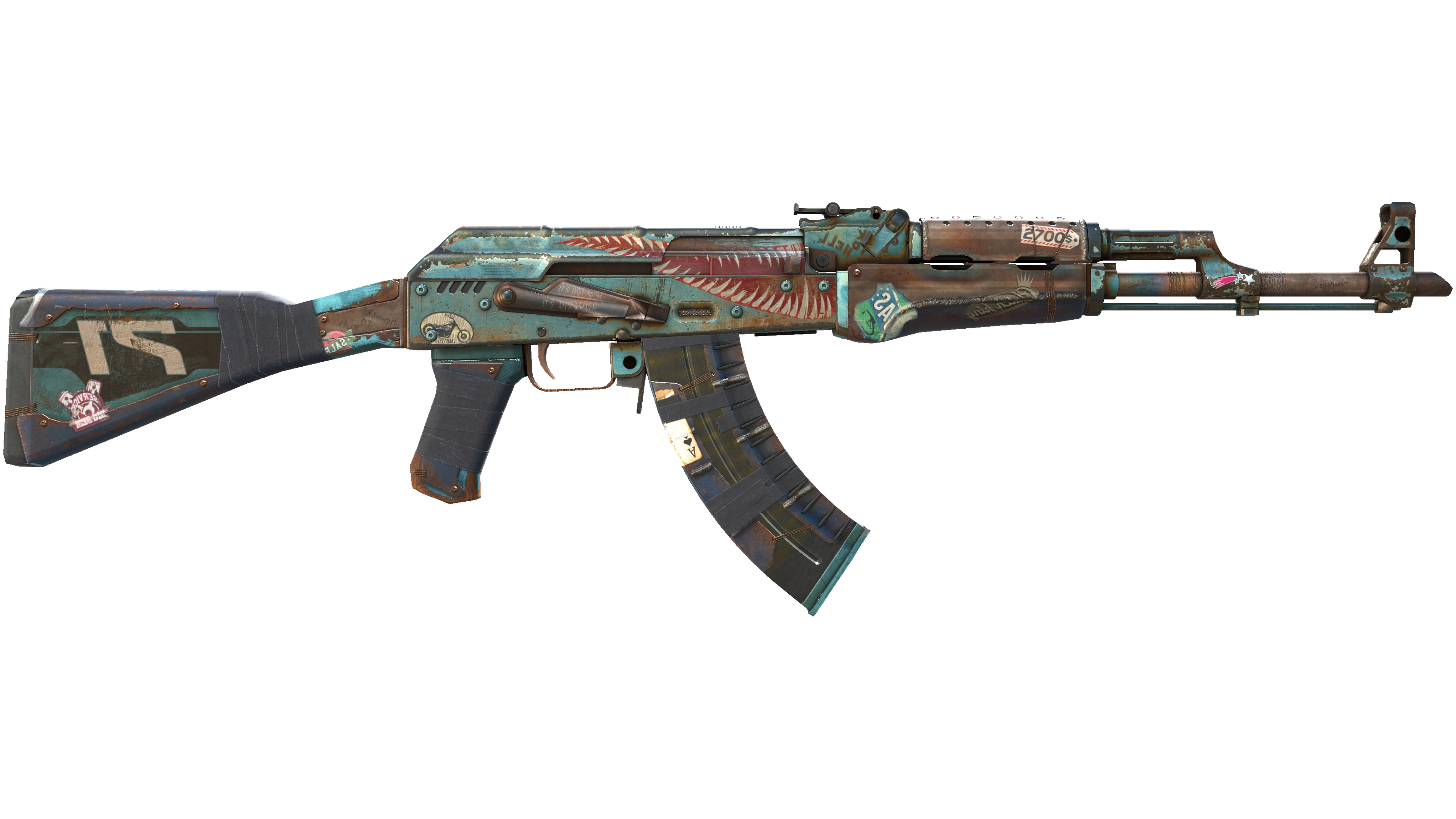 StatTrak™ AK-47 | Rat Rod (Well-Worn) thumbnail