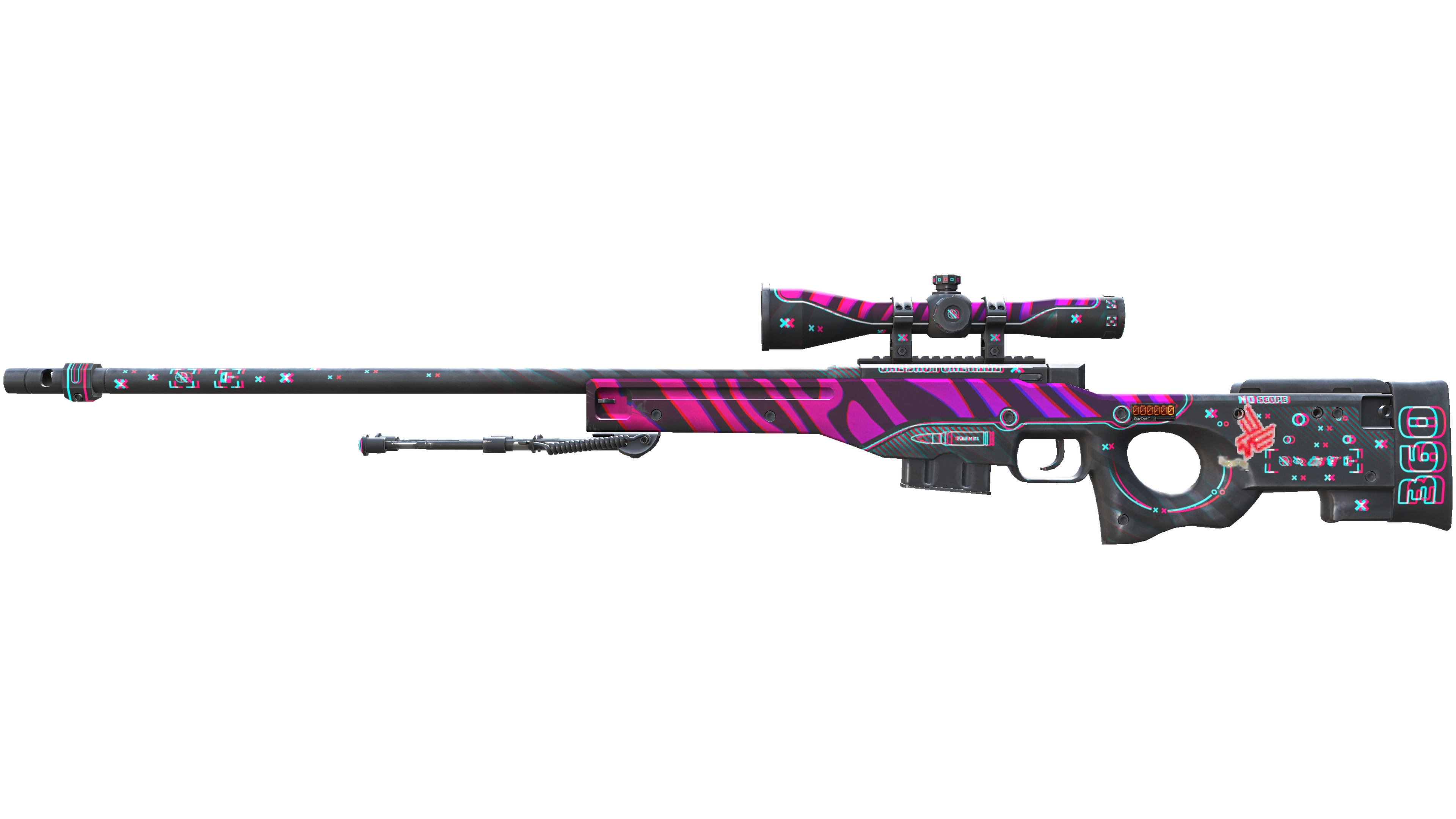 StatTrak™ AWP | Chromatic Aberration (Minimal Wear)