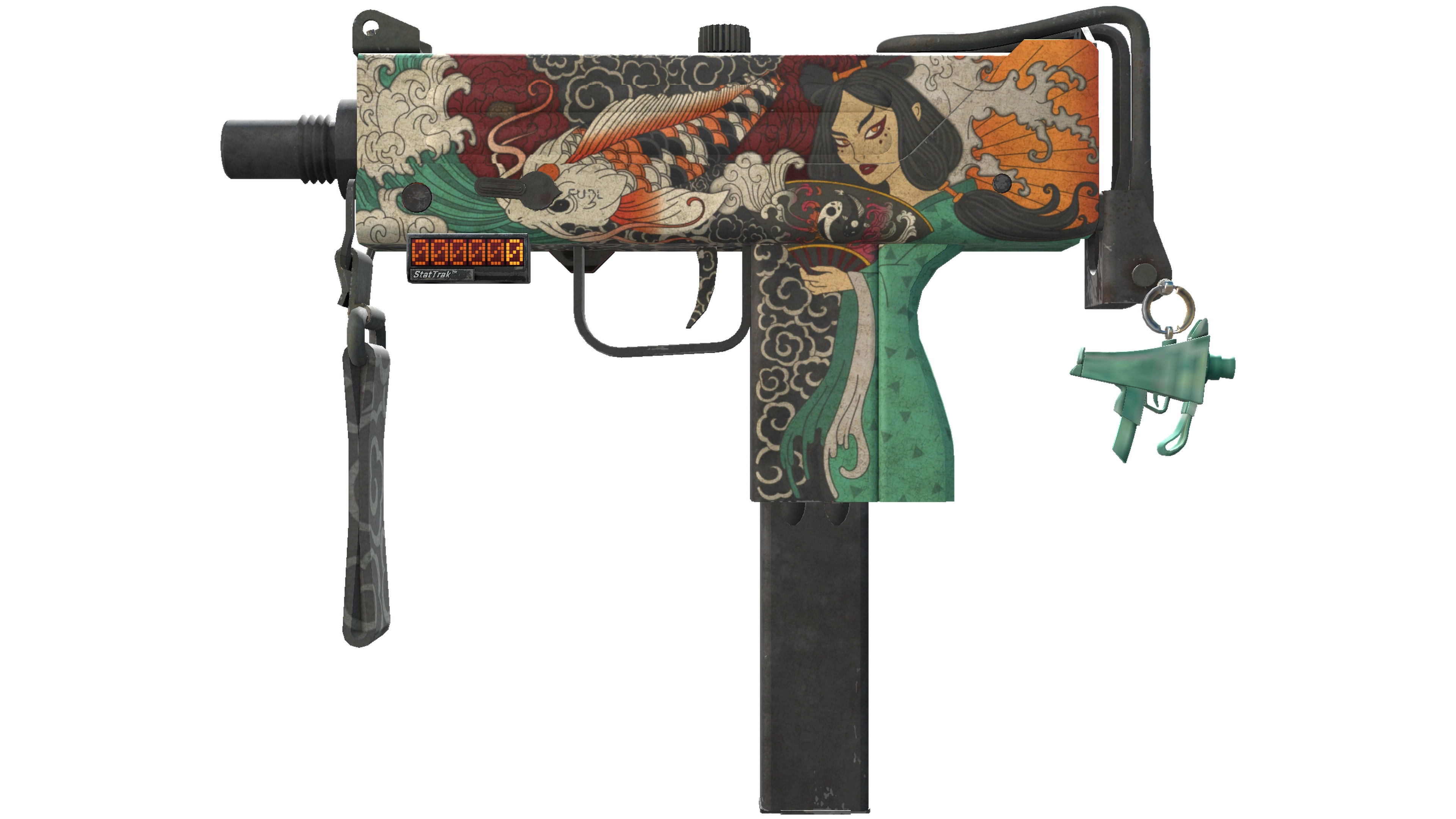 StatTrak™ MAC-10 | Allure (Battle-Scarred)