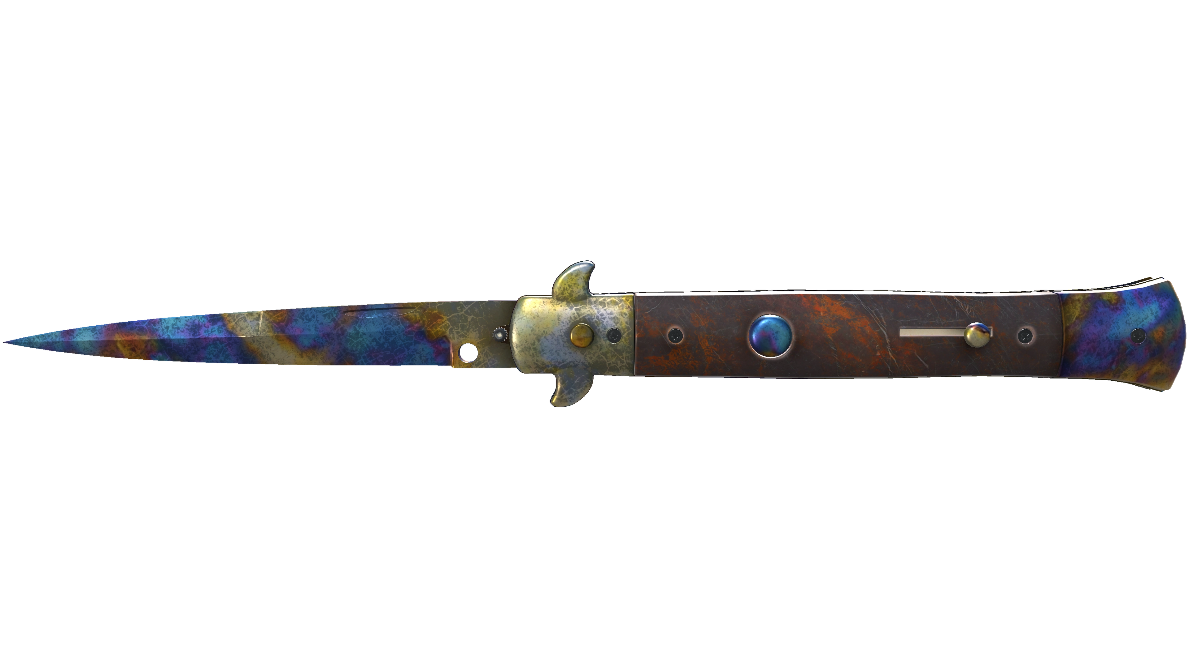 ★ StatTrak™ Stiletto Knife | Case Hardened (Battle-Scarred) thumbnail