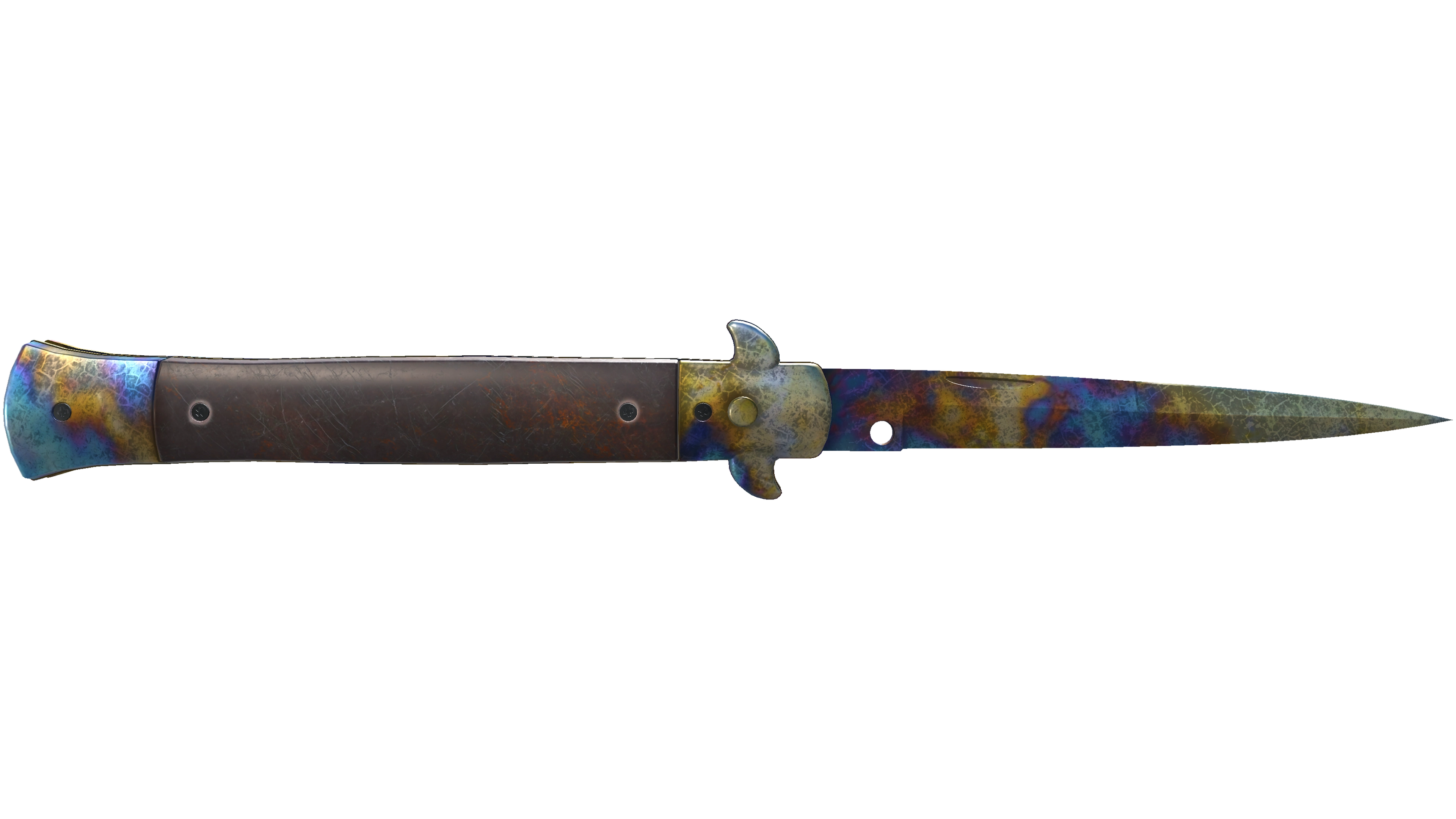 ★ StatTrak™ Stiletto Knife | Case Hardened (Battle-Scarred)