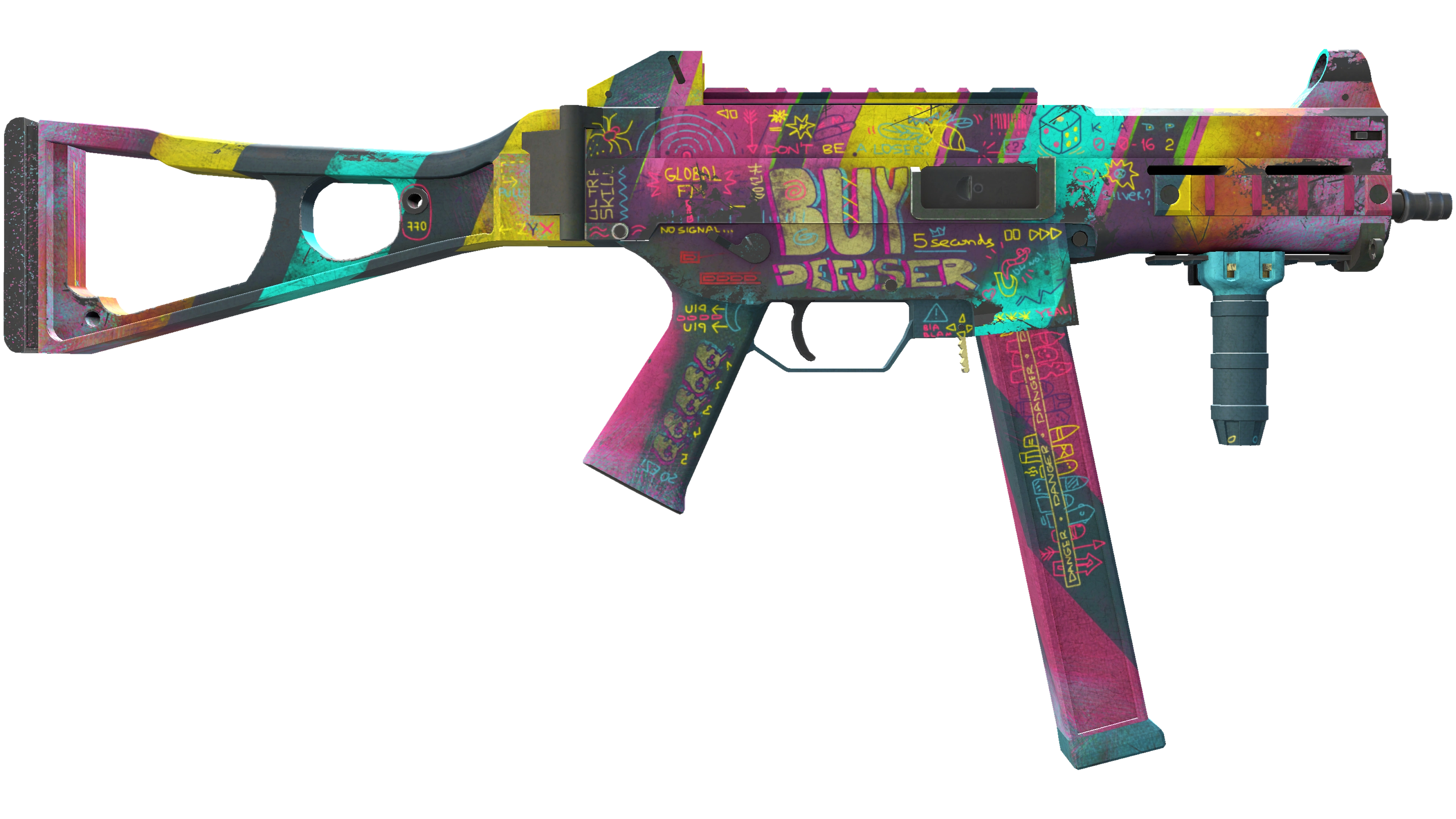 StatTrak™ UMP-45 | Wild Child (Battle-Scarred) 缩略图