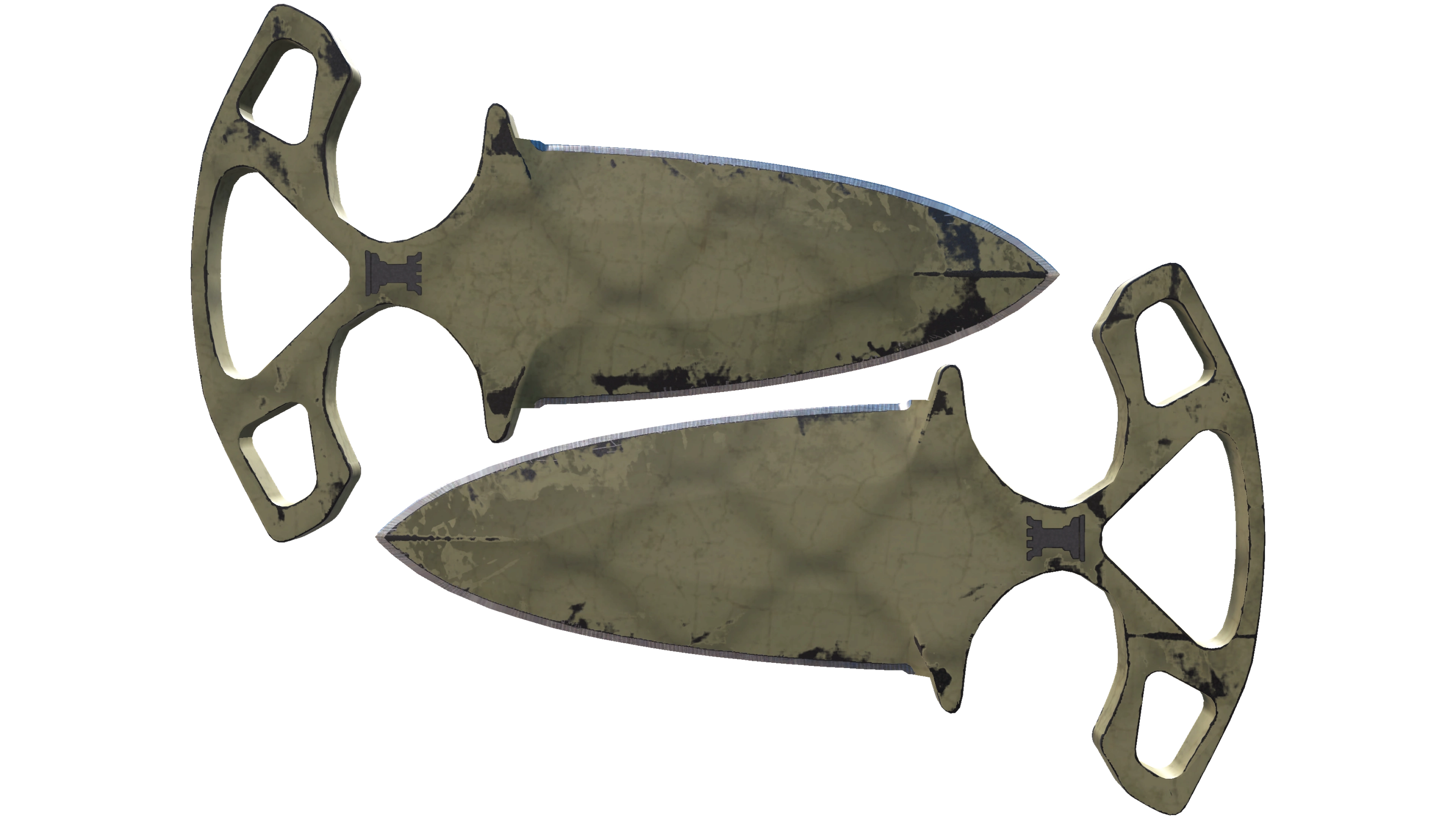 Миниатюра ★ Shadow Daggers | Safari Mesh (Well-Worn)