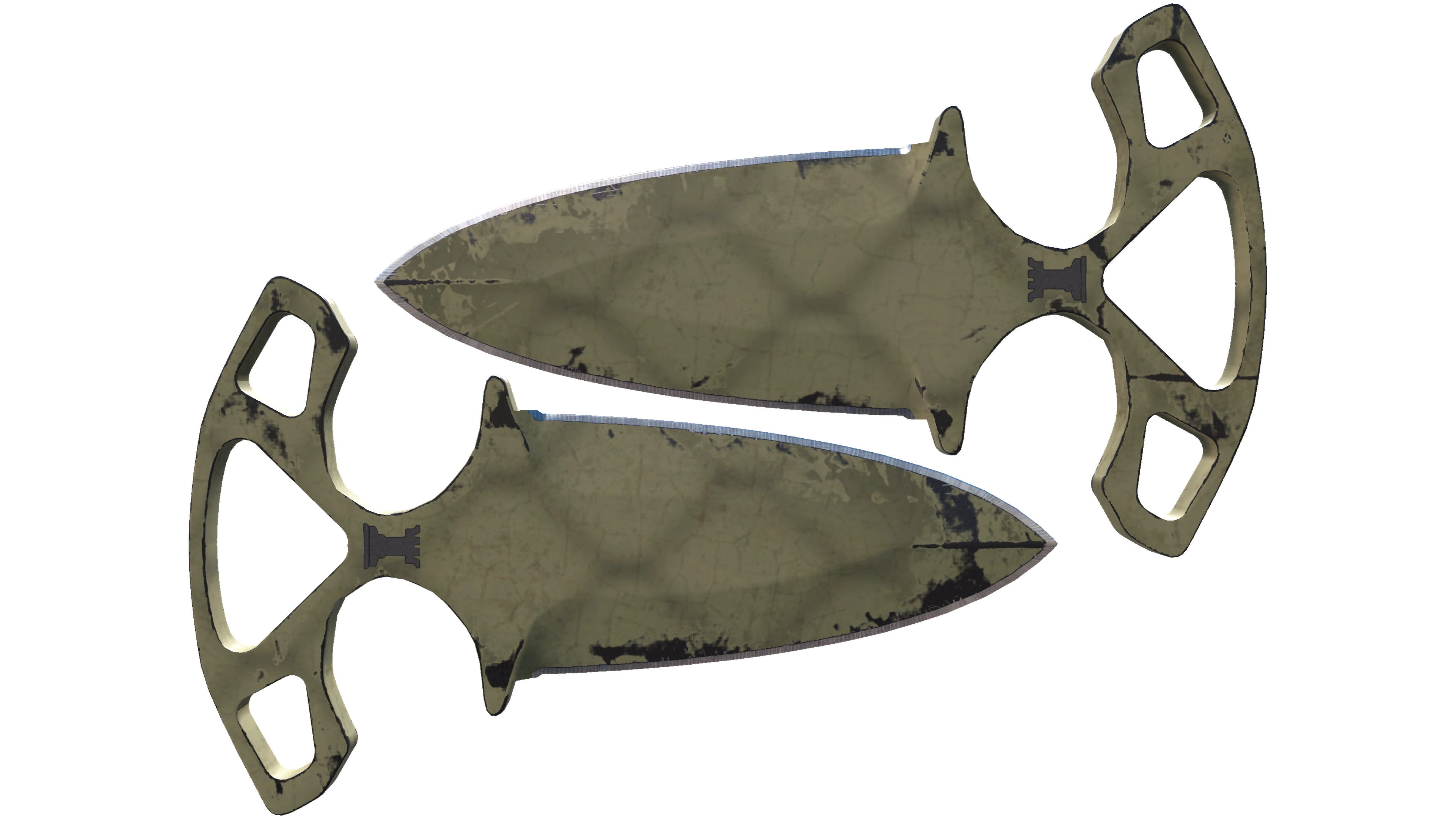 Миниатюра ★ Shadow Daggers | Safari Mesh (Well-Worn)