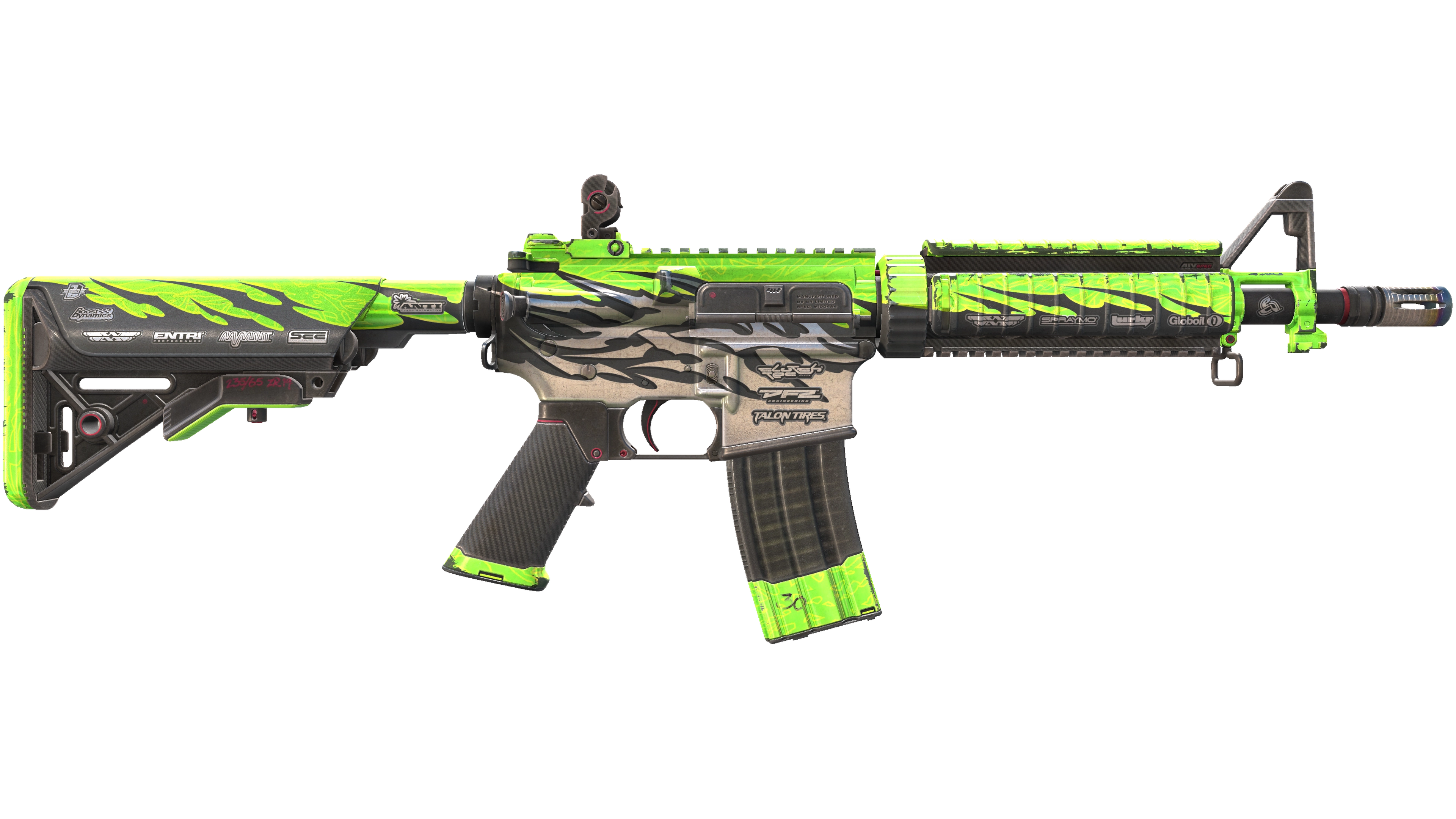 StatTrak™ M4A4 | Full Throttle (Well-Worn) thumbnail