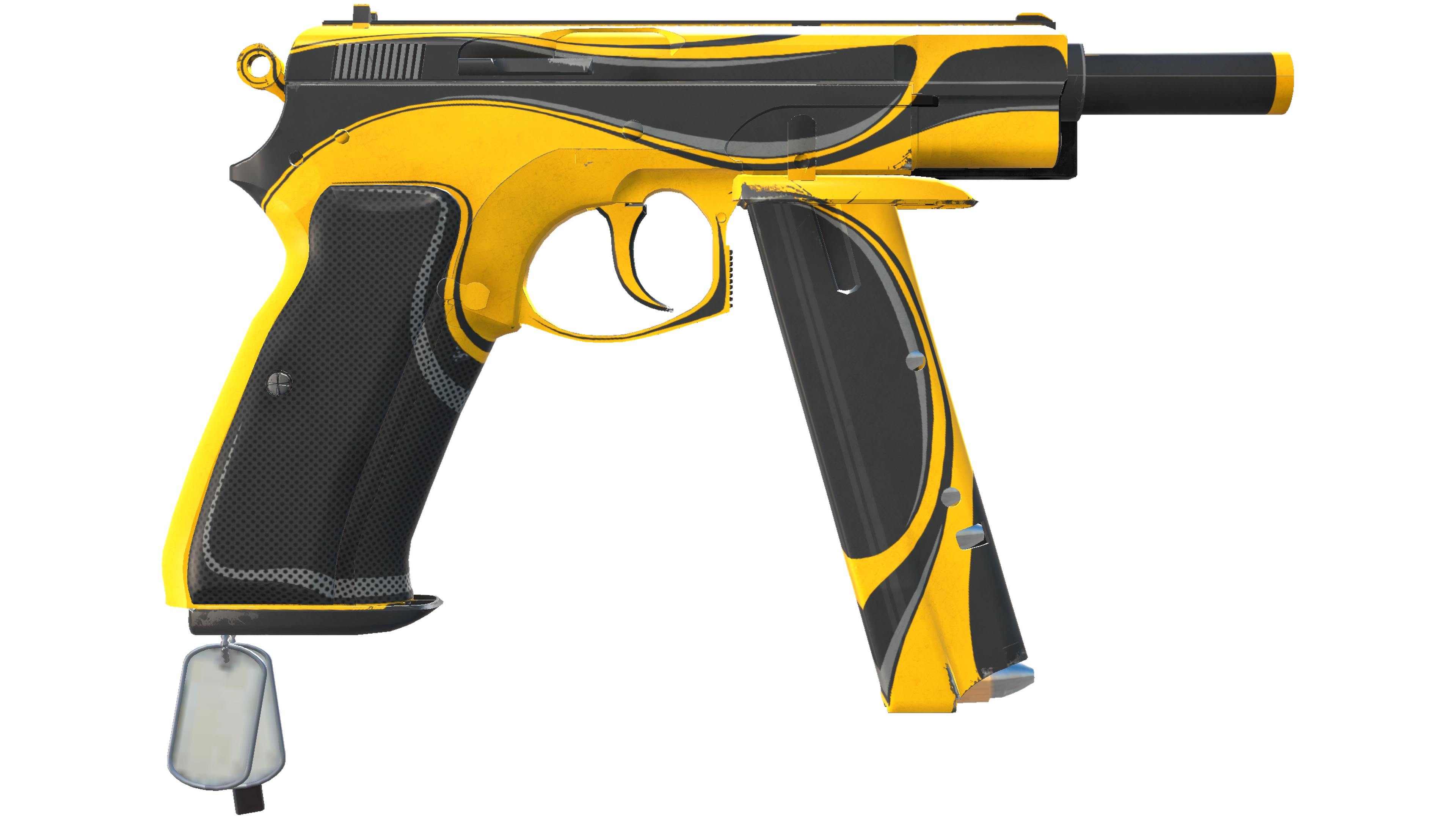 StatTrak™ CZ75-Auto | Yellow Jacket (Minimal Wear) thumbnail