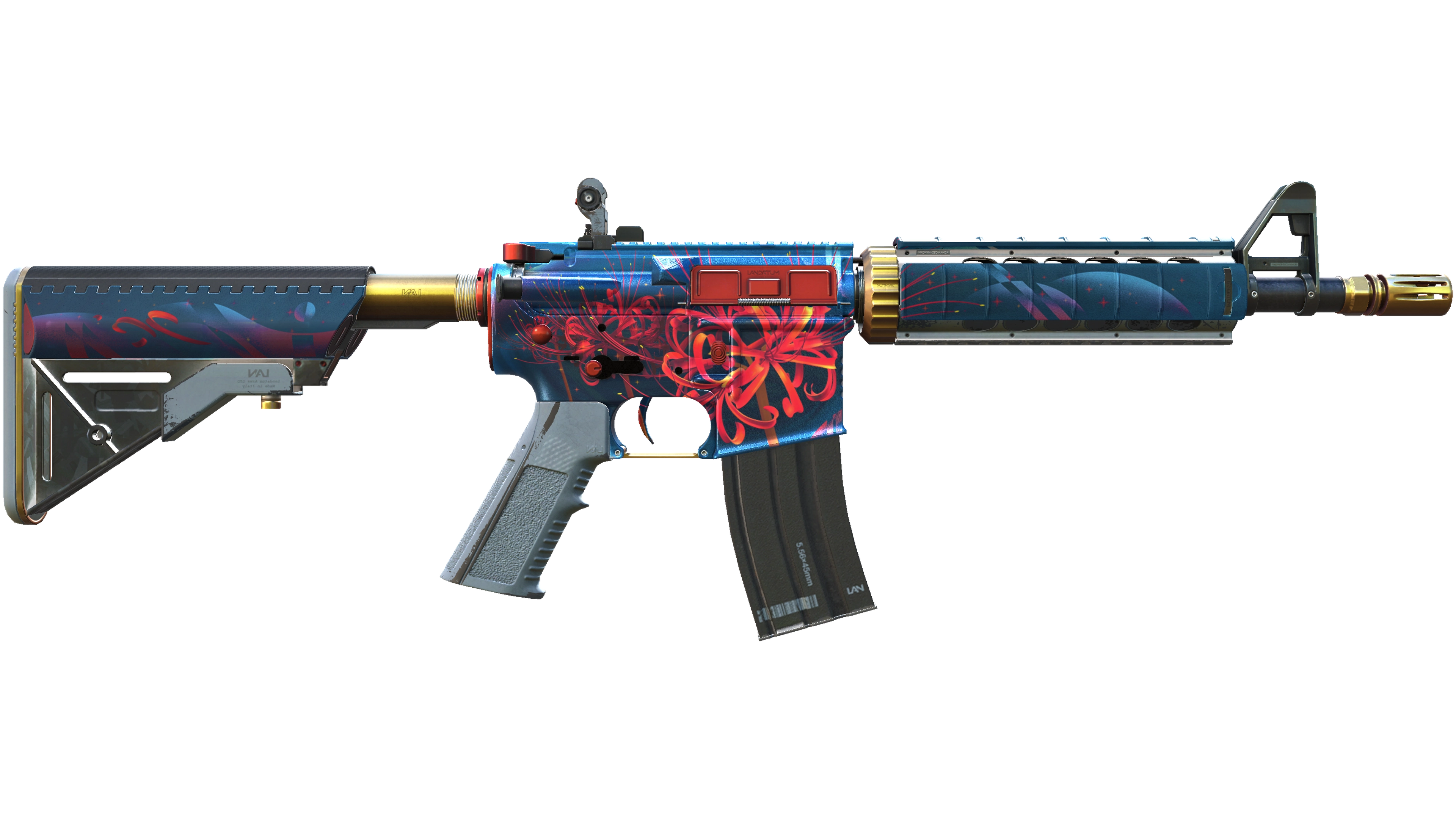 StatTrak™ M4A4 | Spider Lily (Minimal Wear) thumbnail