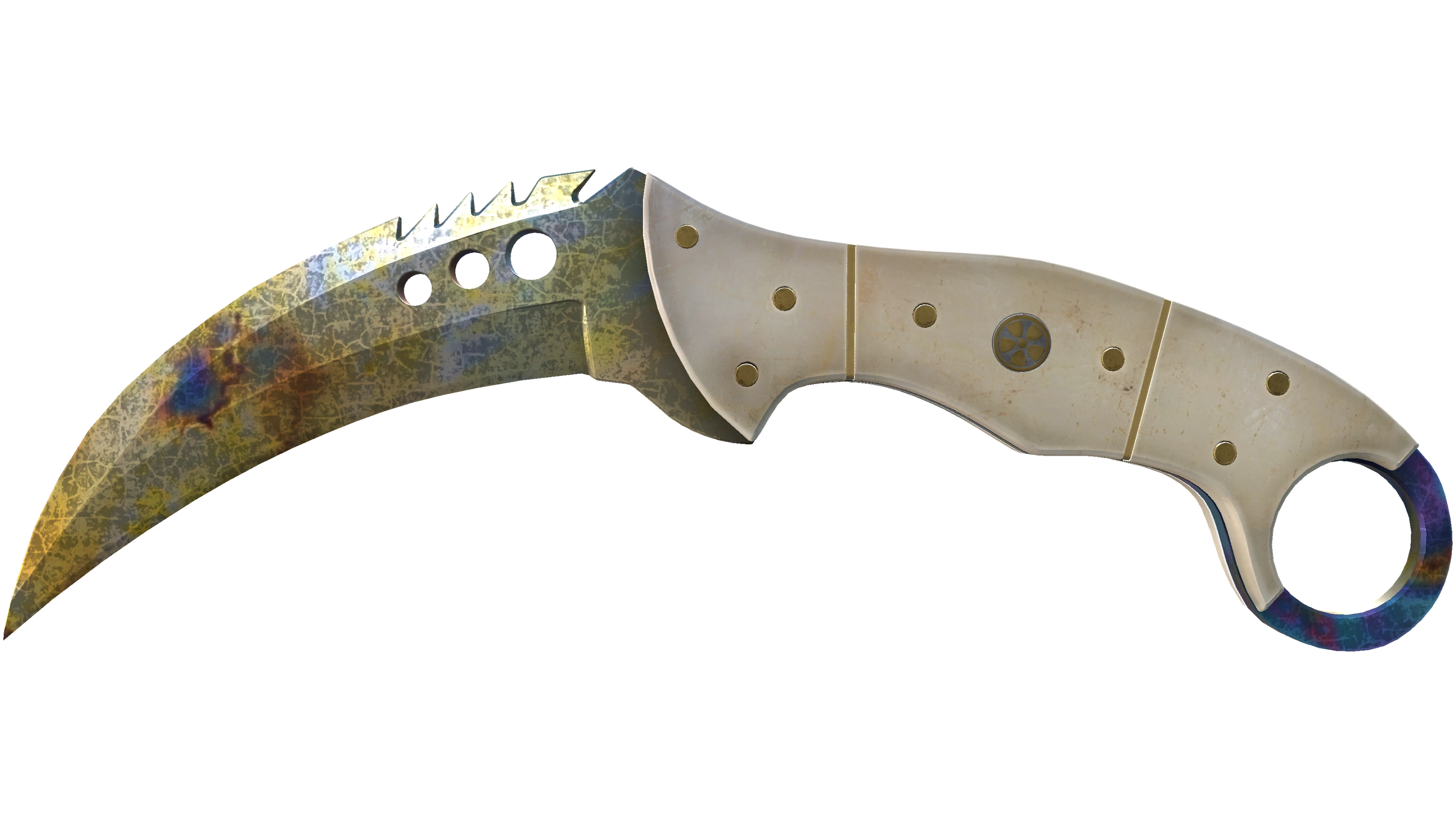 ★ StatTrak™ Talon Knife | Case Hardened (Battle-Scarred)