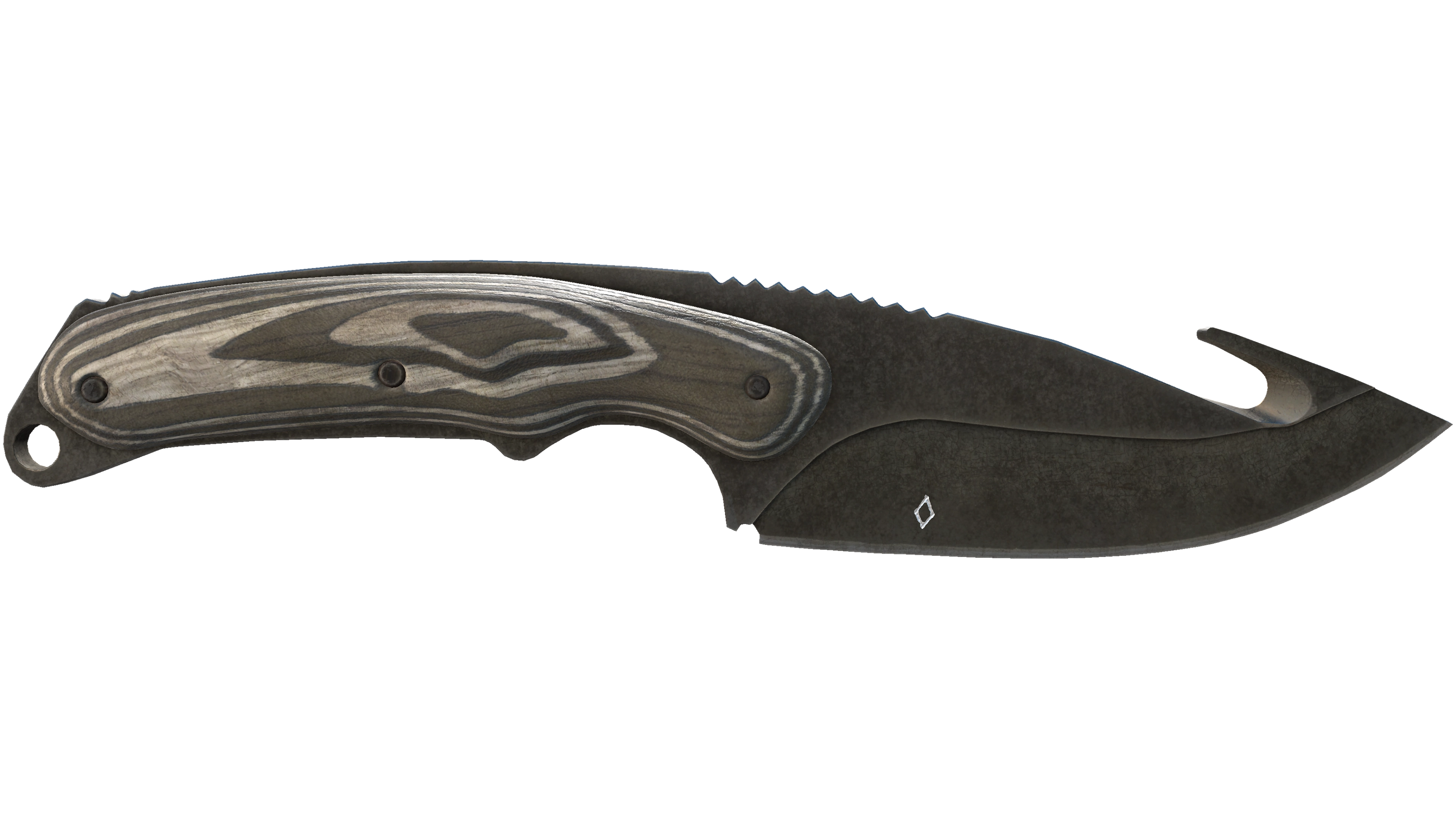 ★ StatTrak™ Gut Knife | Black Laminate (Battle-Scarred) 缩略图