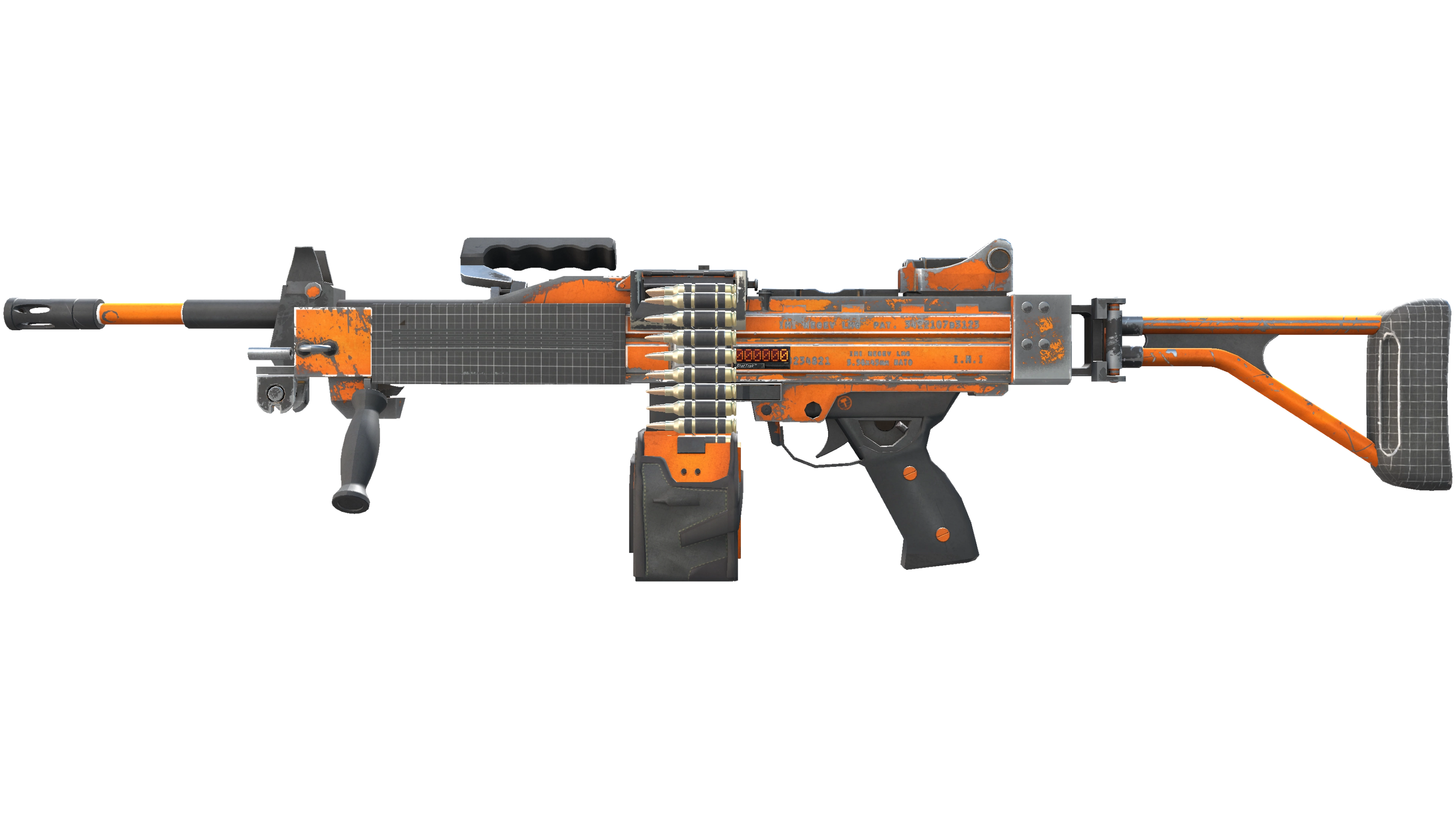 StatTrak™ Negev | dev_texture (Field-Tested)