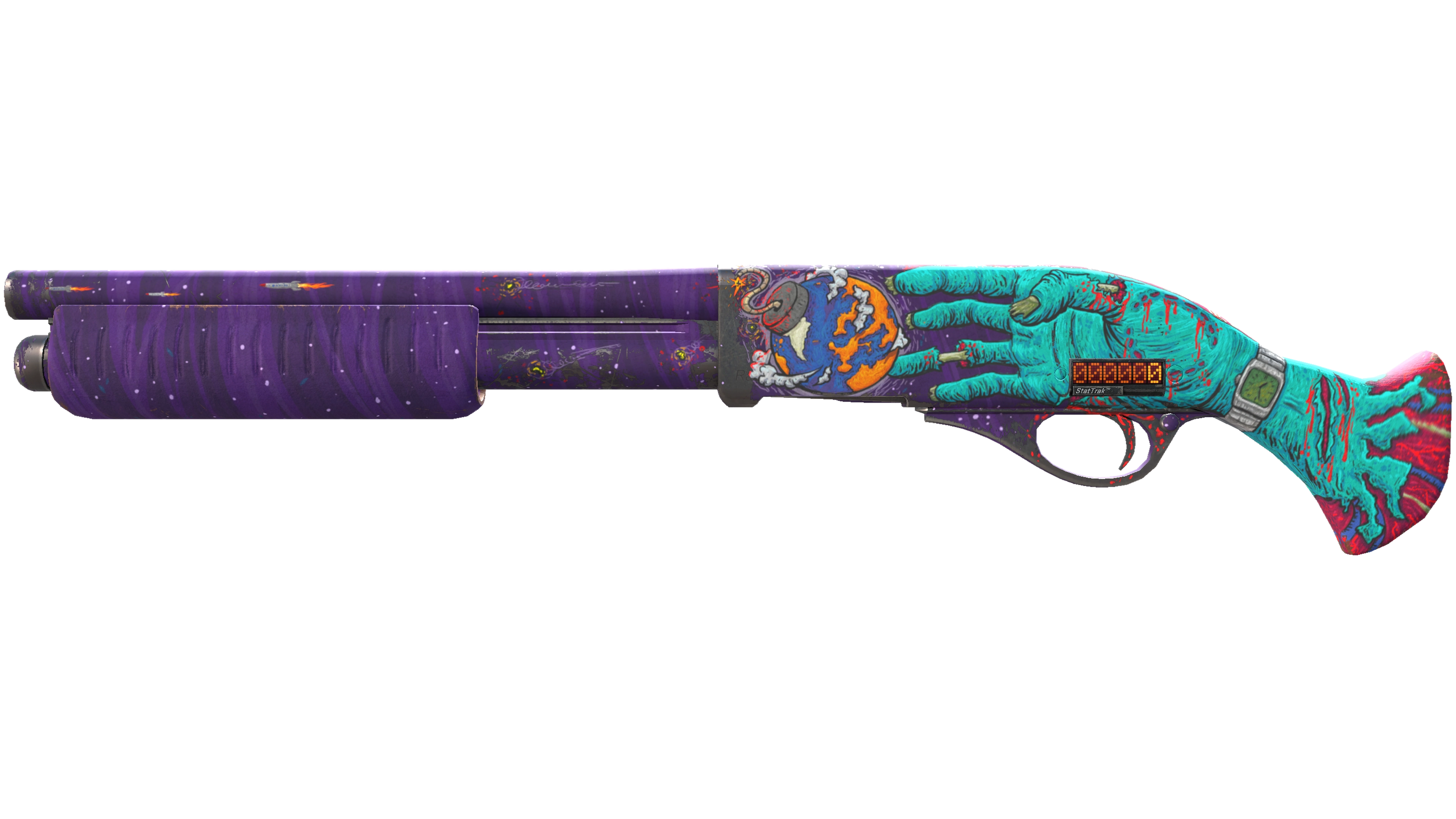 StatTrak™ Sawed-Off | Apocalypto (Well-Worn)