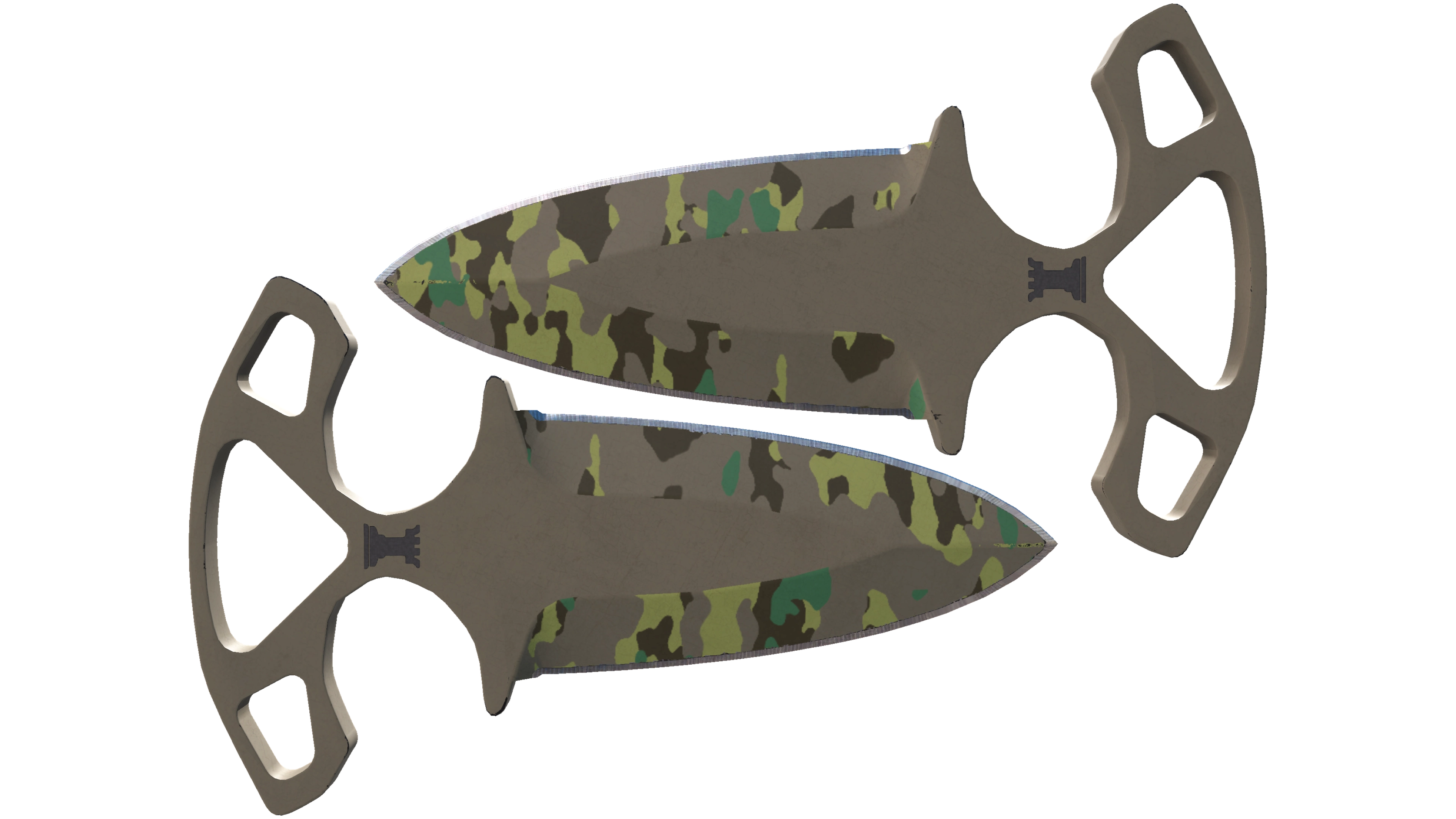 ★ Shadow Daggers | Boreal Forest (Minimal Wear) 缩略图