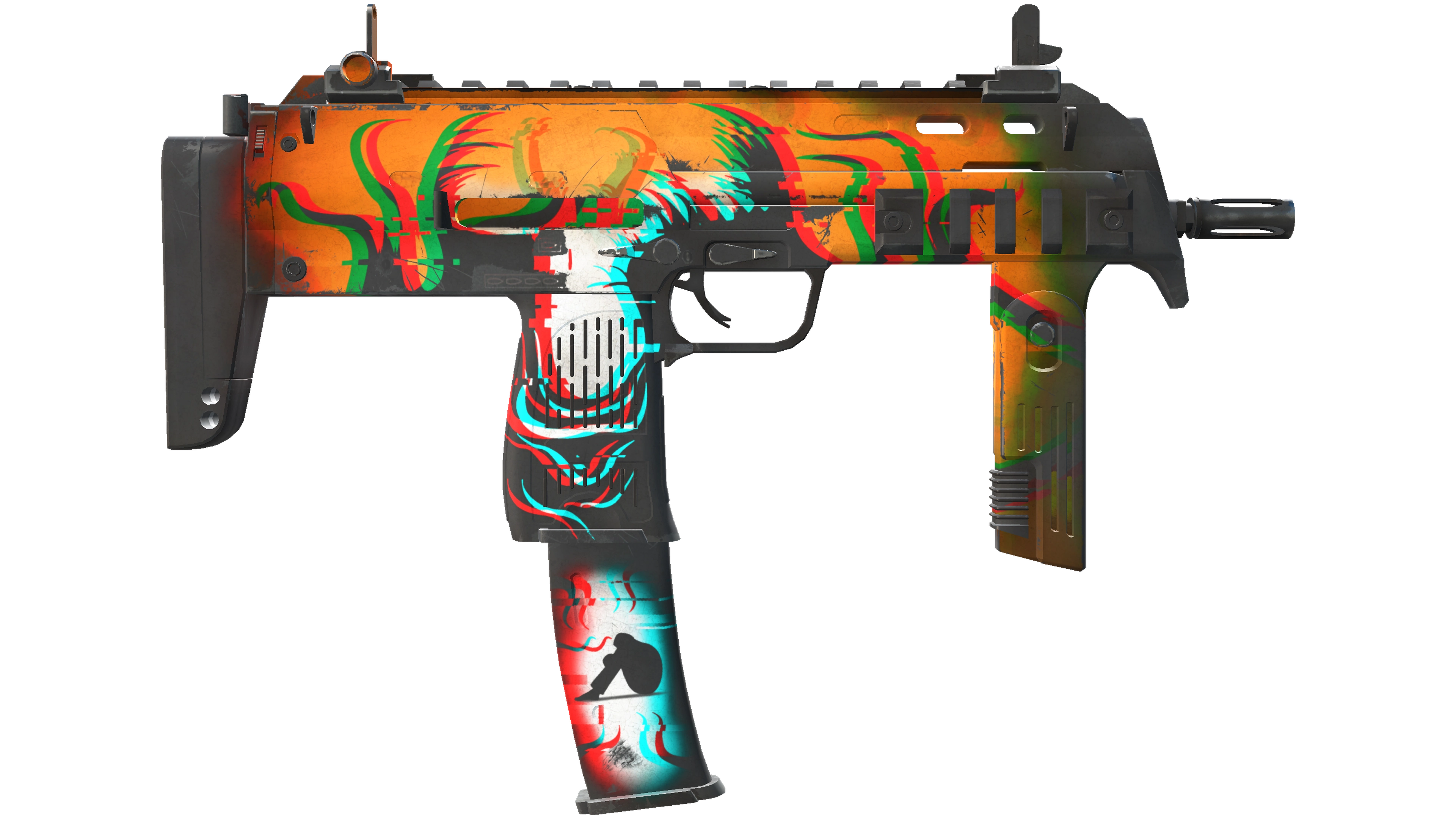 Miniature de StatTrak™ MP7 | Abyssal Apparition (Well-Worn)