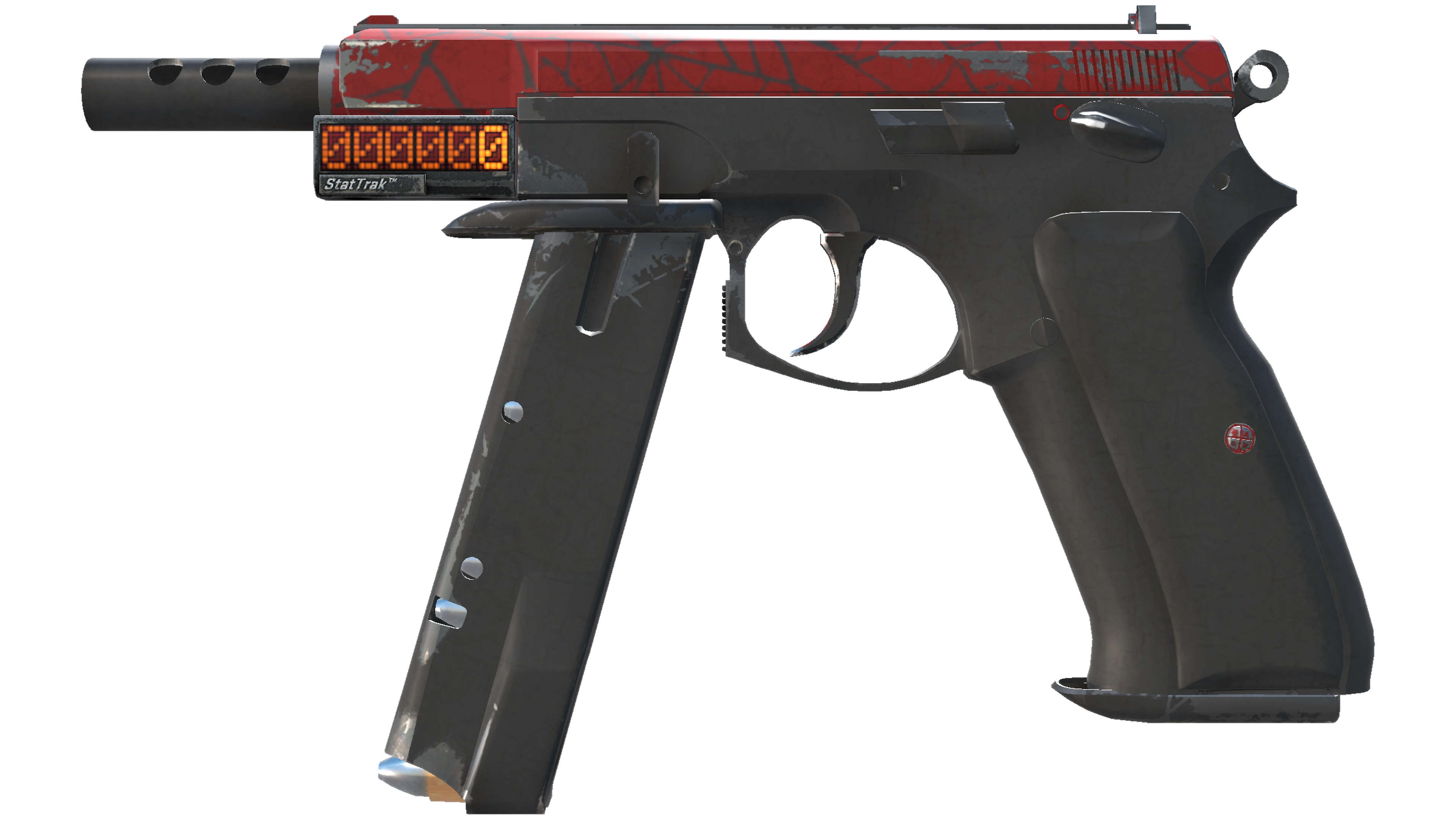 StatTrak™ CZ75-Auto | Crimson Web (Field-Tested) thumbnail