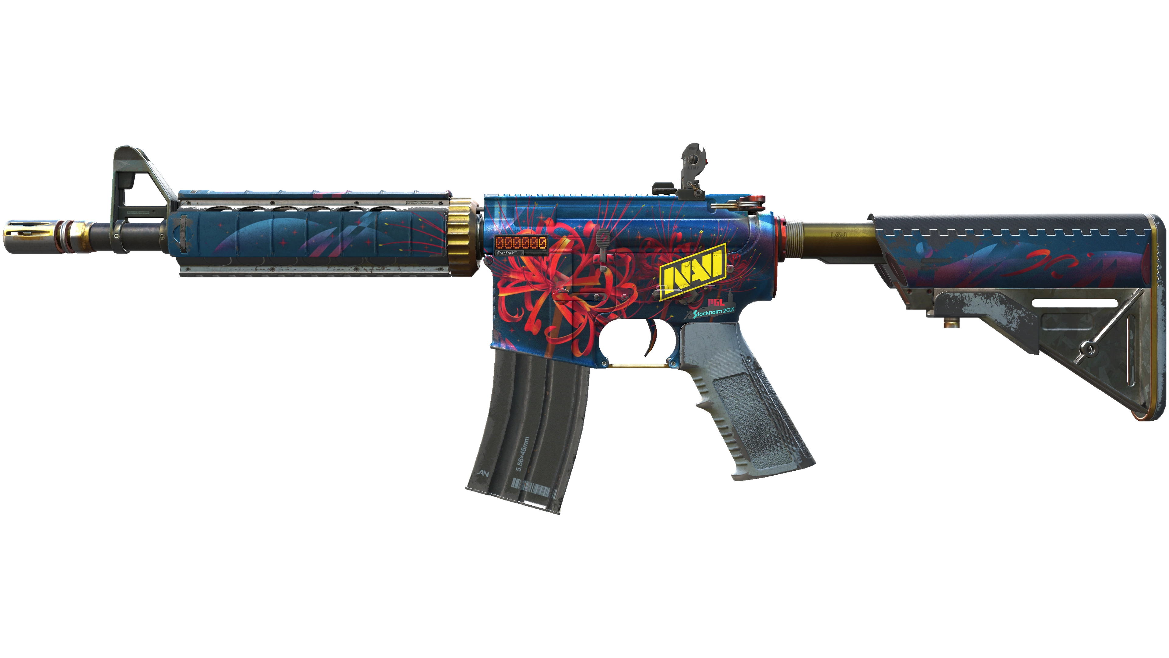 StatTrak™ M4A4 | Spider Lily (Battle-Scarred) thumbnail