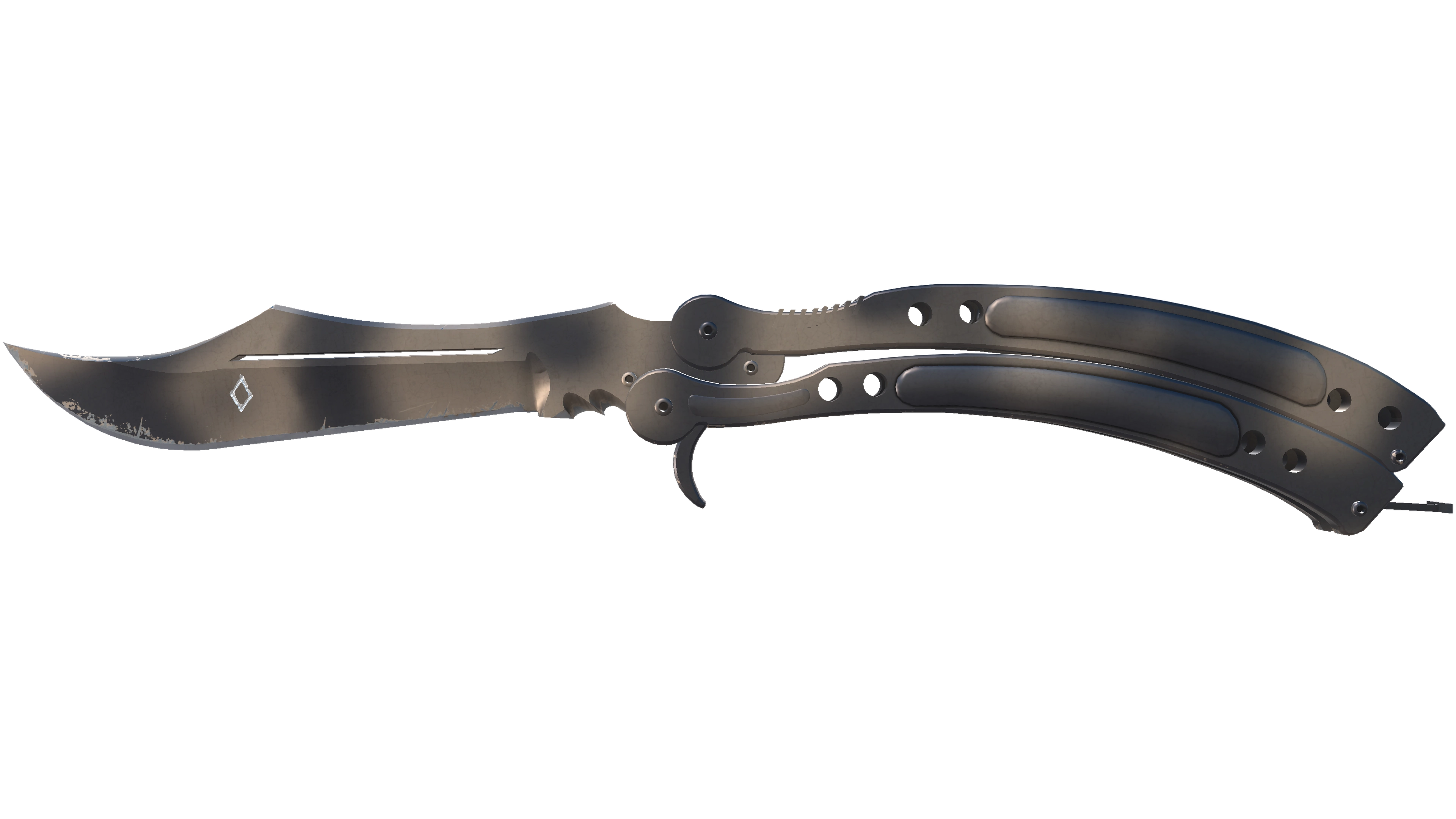 Vorschau von ★ StatTrak™ Butterfly Knife | Scorched (Minimal Wear)