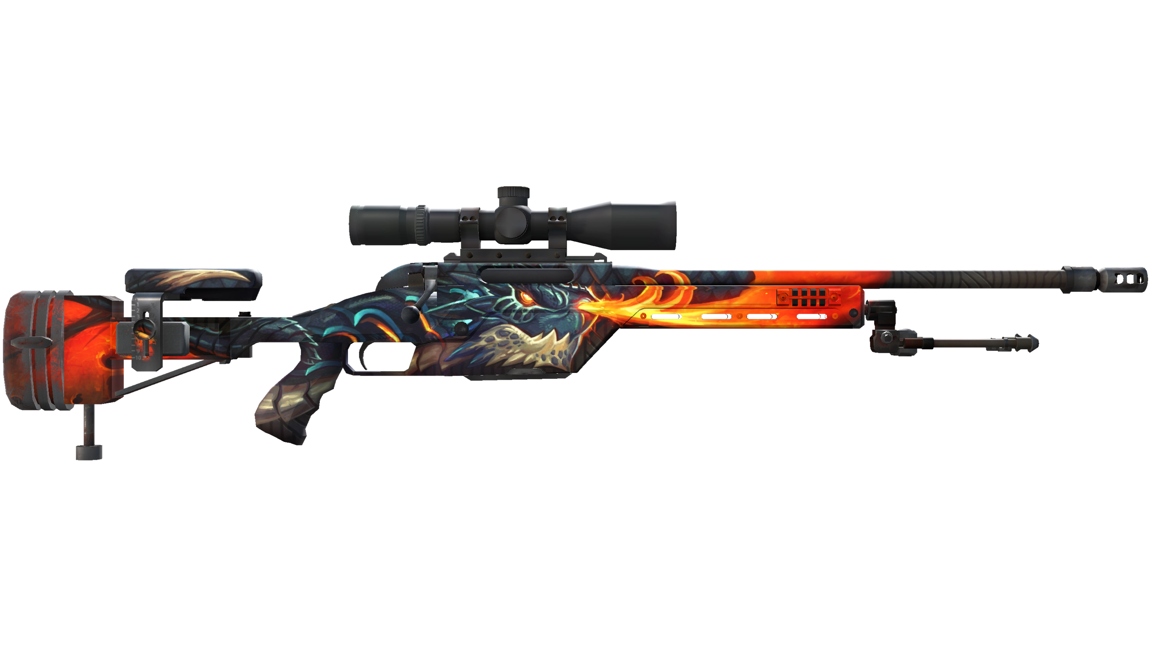SSG 08 | Dragonfire (Factory New) 缩略图