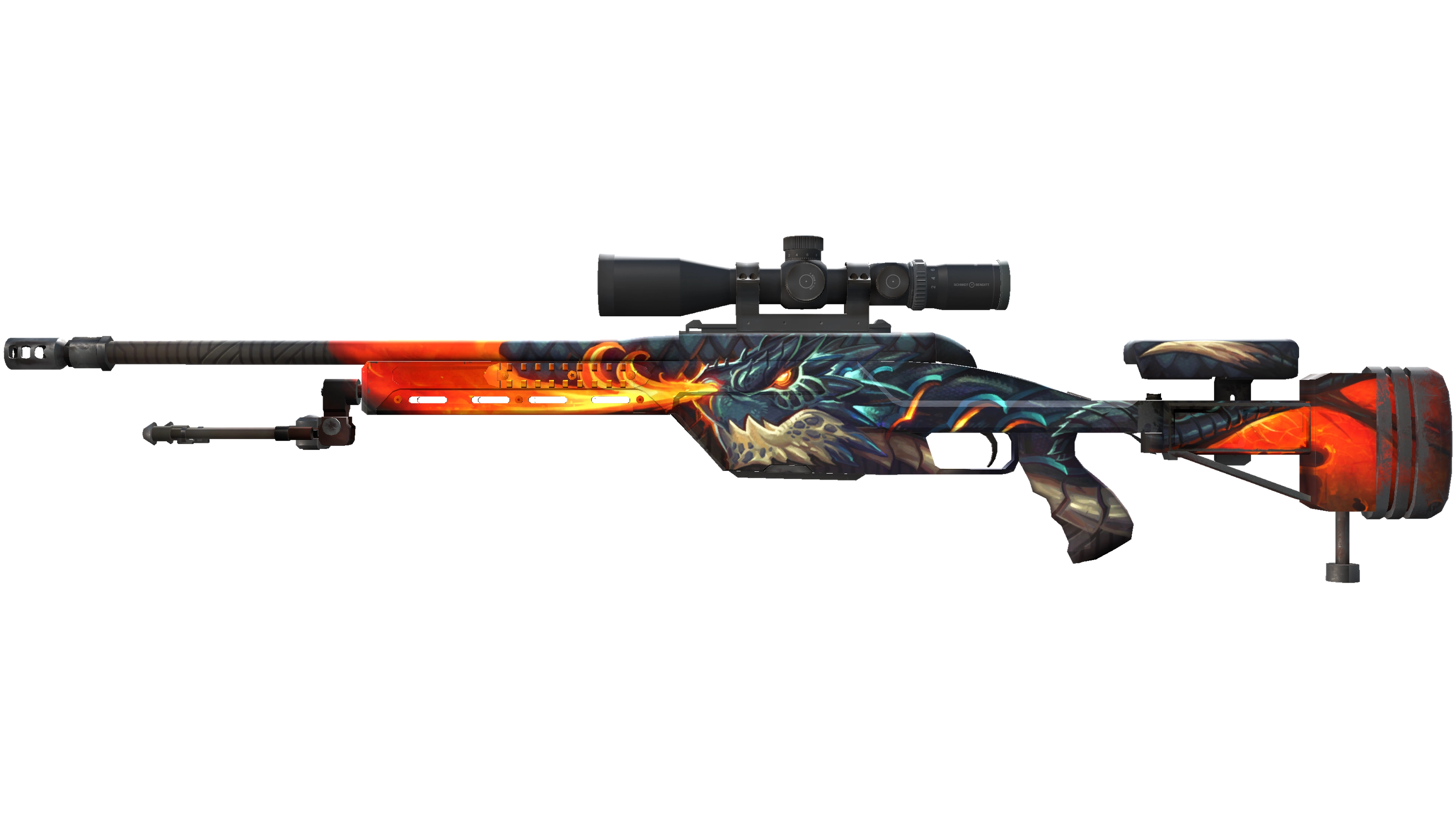 SSG 08 | Dragonfire (Factory New)