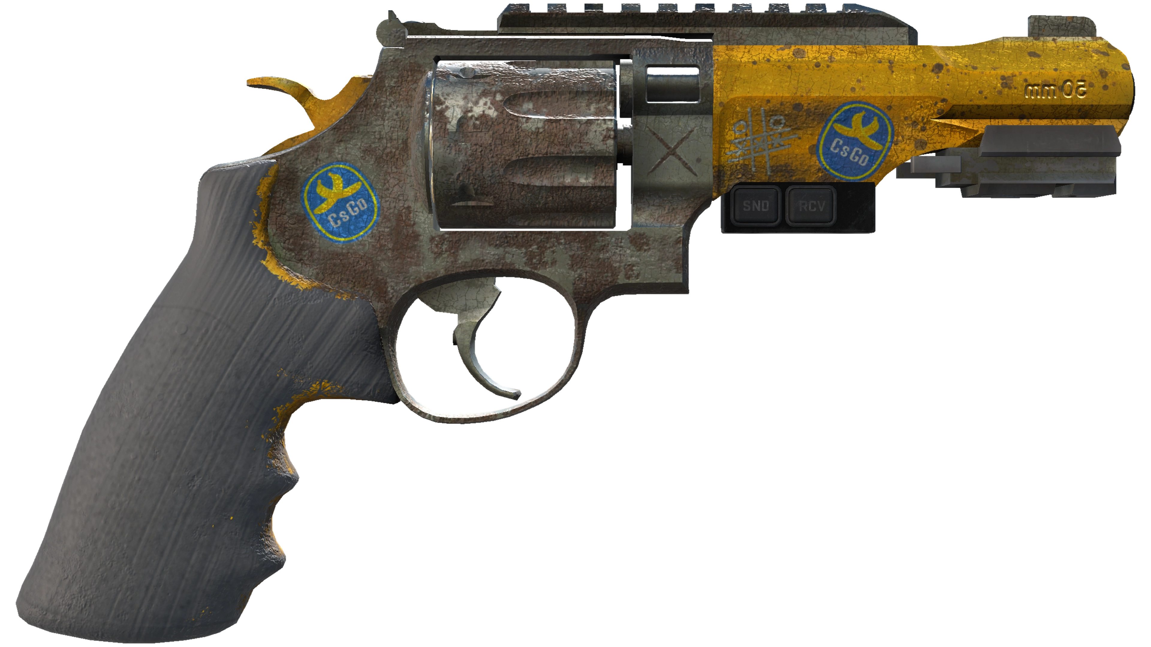 StatTrak™ R8 Revolver | Banana Cannon (Battle-Scarred) thumbnail