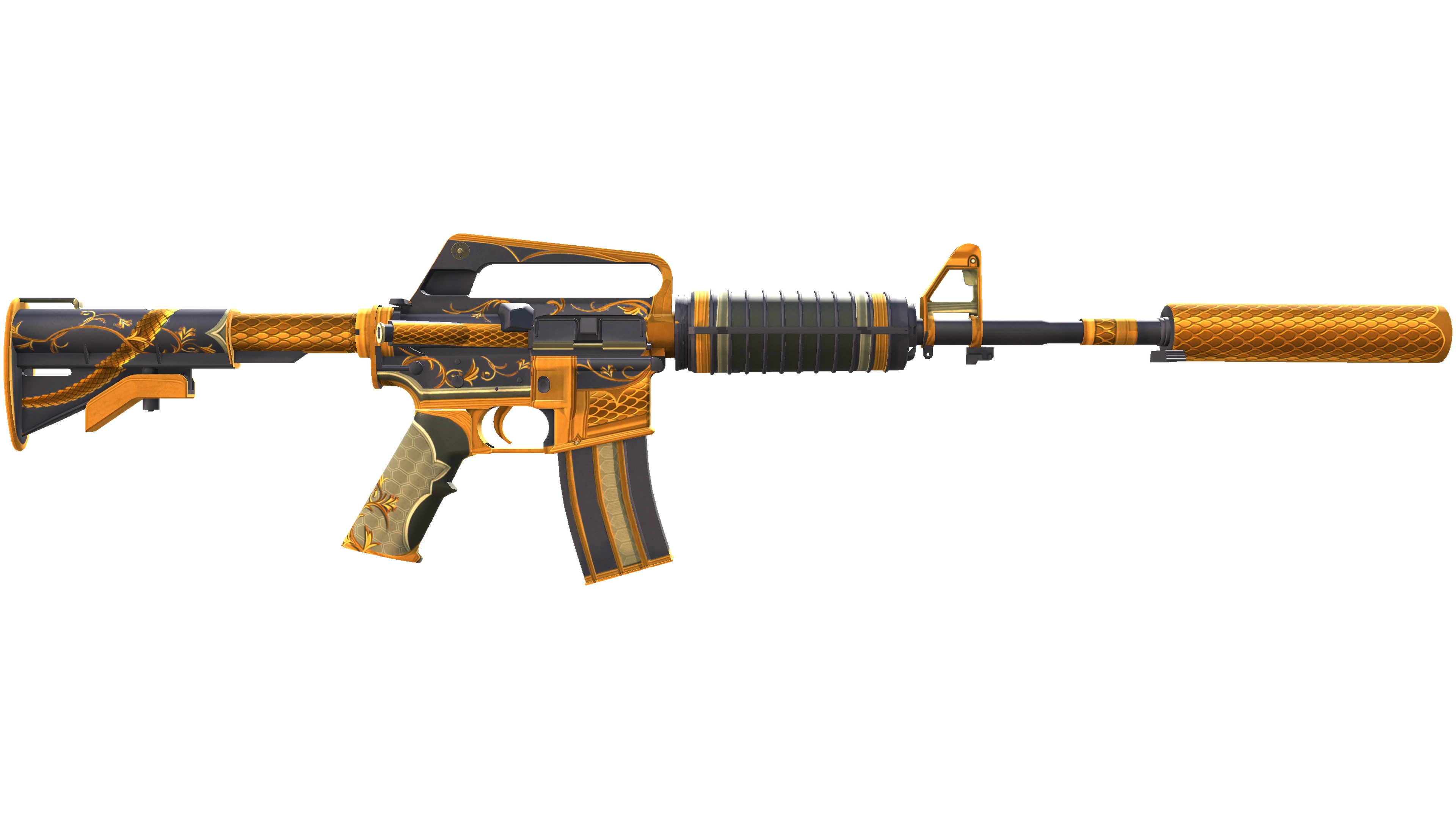 StatTrak™ M4A1-S | Golden Coil (Minimal Wear) thumbnail