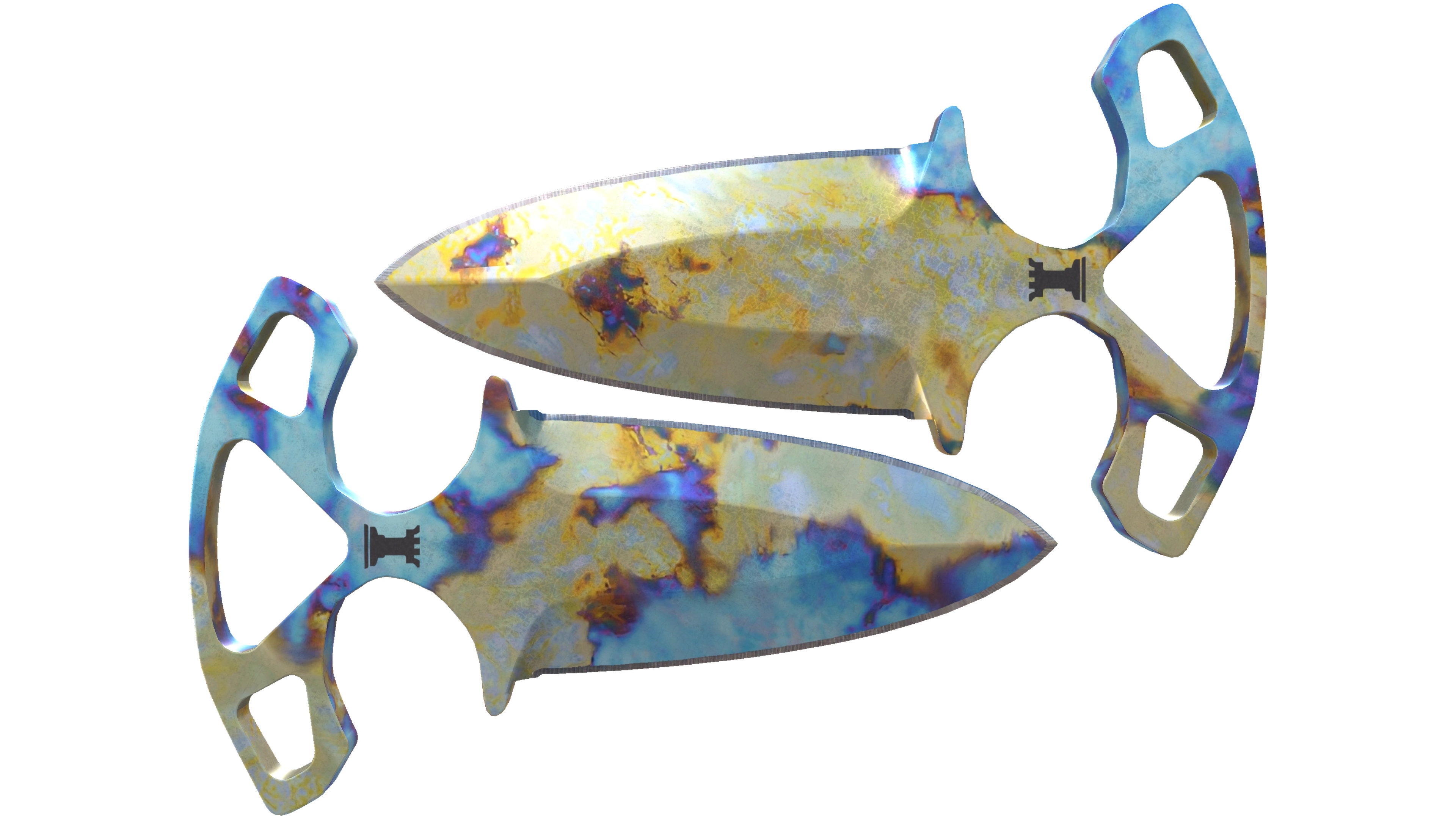 ★ Shadow Daggers | Case Hardened (Minimal Wear)