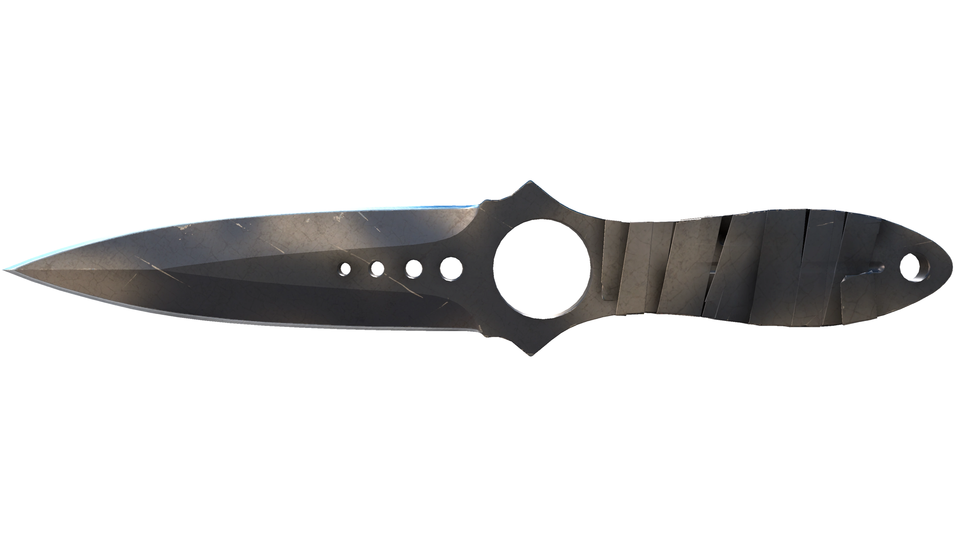 ★ Skeleton Knife | Scorched (Well-Worn) thumbnail