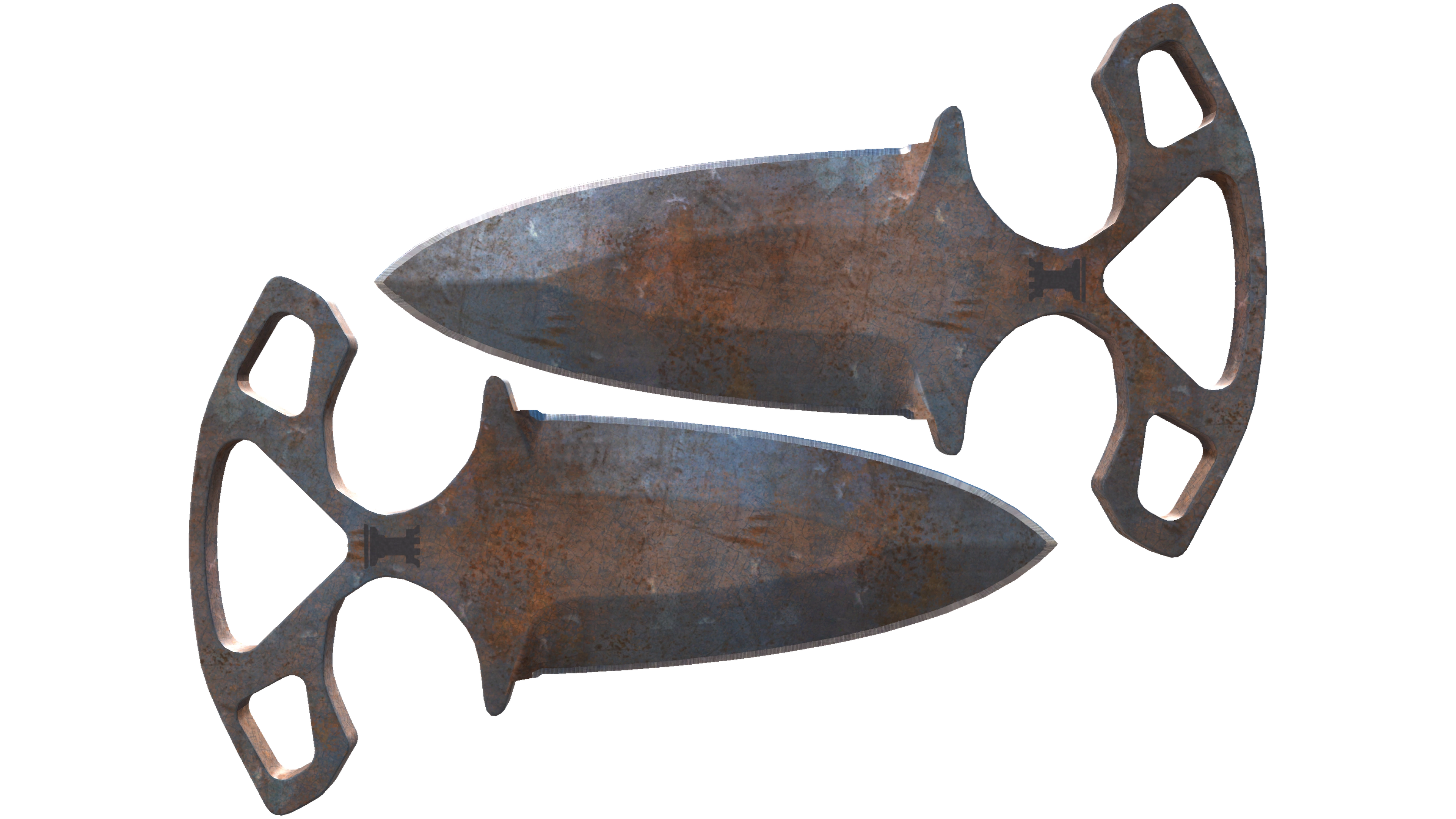 ★ Shadow Daggers | Rust Coat (Well-Worn)
