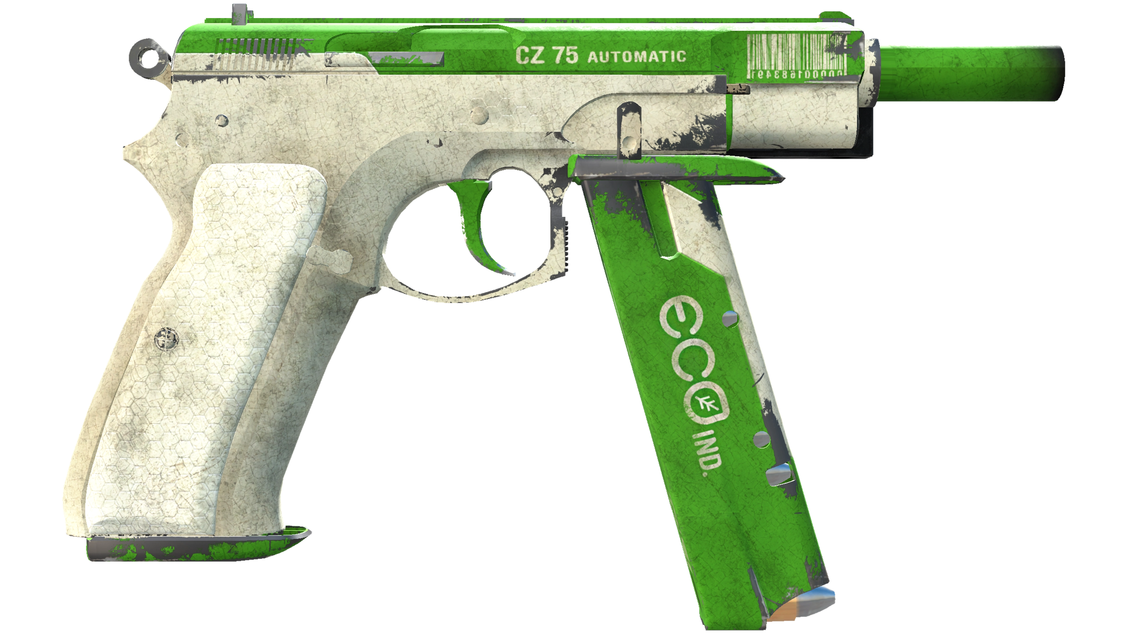 StatTrak™ CZ75-Auto | Eco (Battle-Scarred) thumbnail