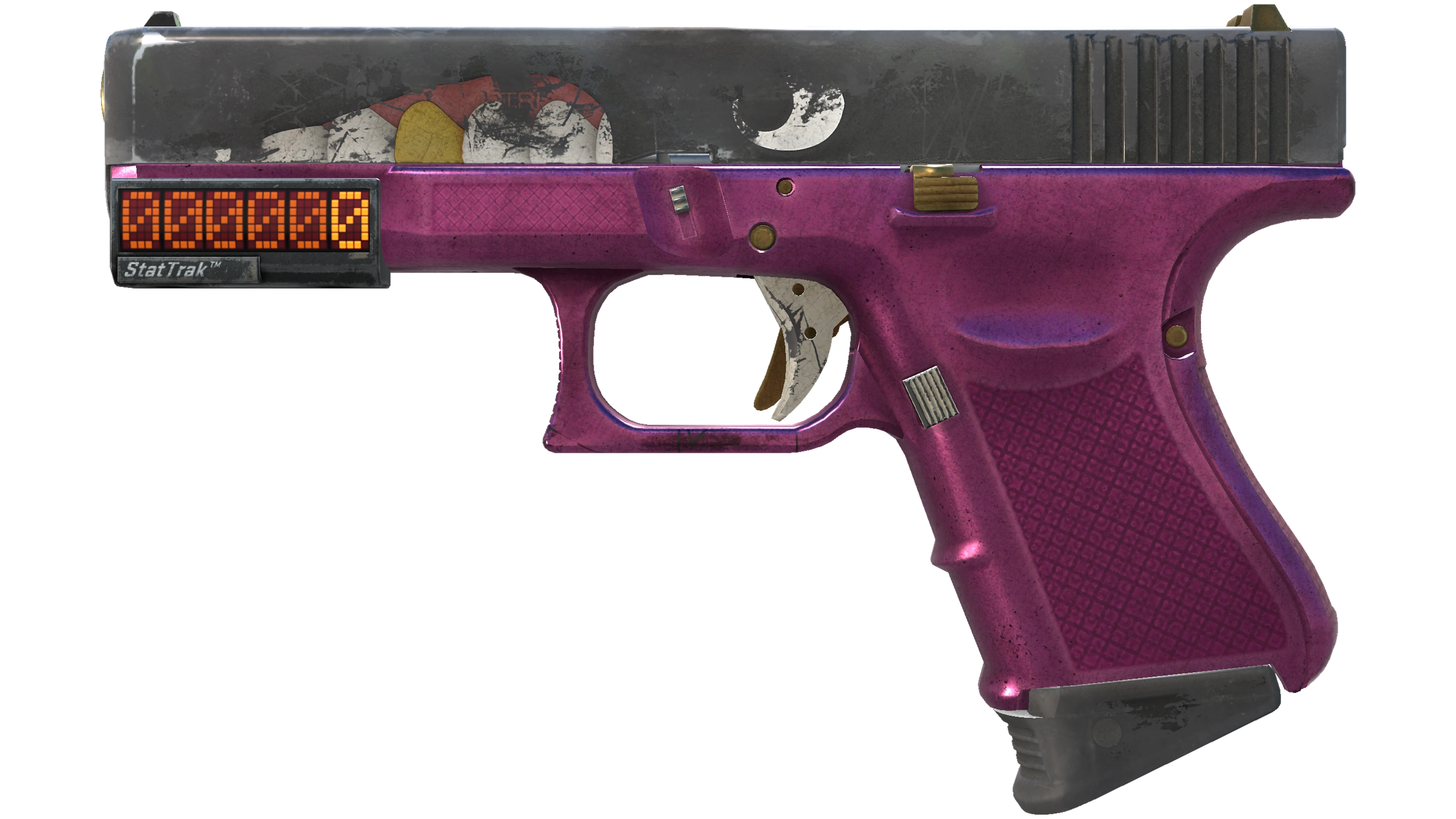 StatTrak™ Glock-18 | Gold Toof (Battle-Scarred) thumbnail