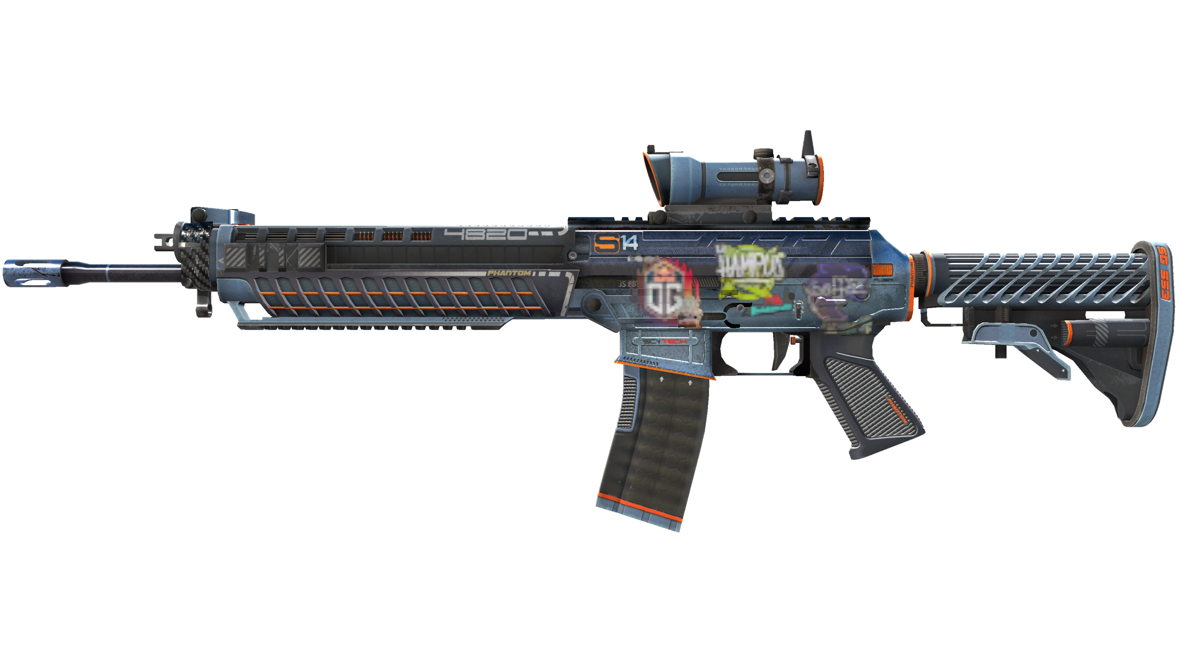 SG 553 | Phantom (Well-Worn)