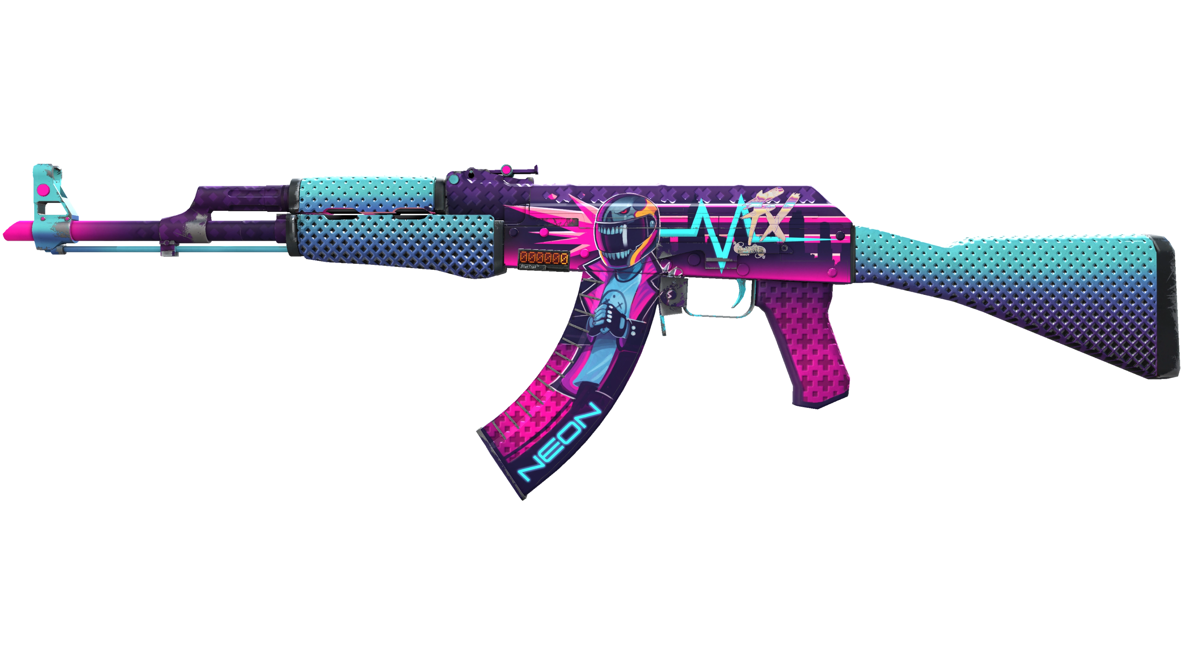 StatTrak™ AK-47 | Neon Rider (Minimal Wear) thumbnail