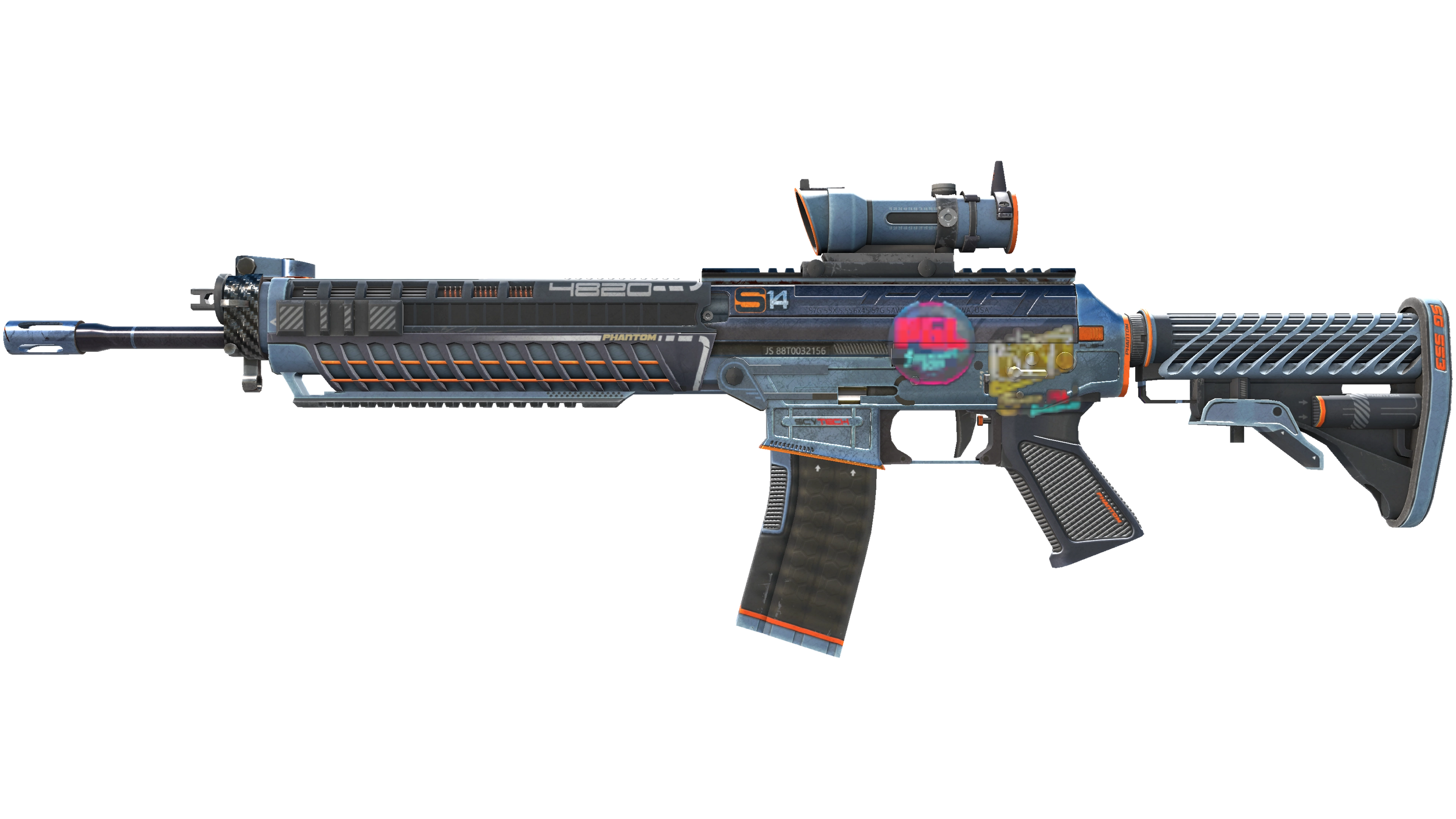 SG 553 | Phantom (Well-Worn)