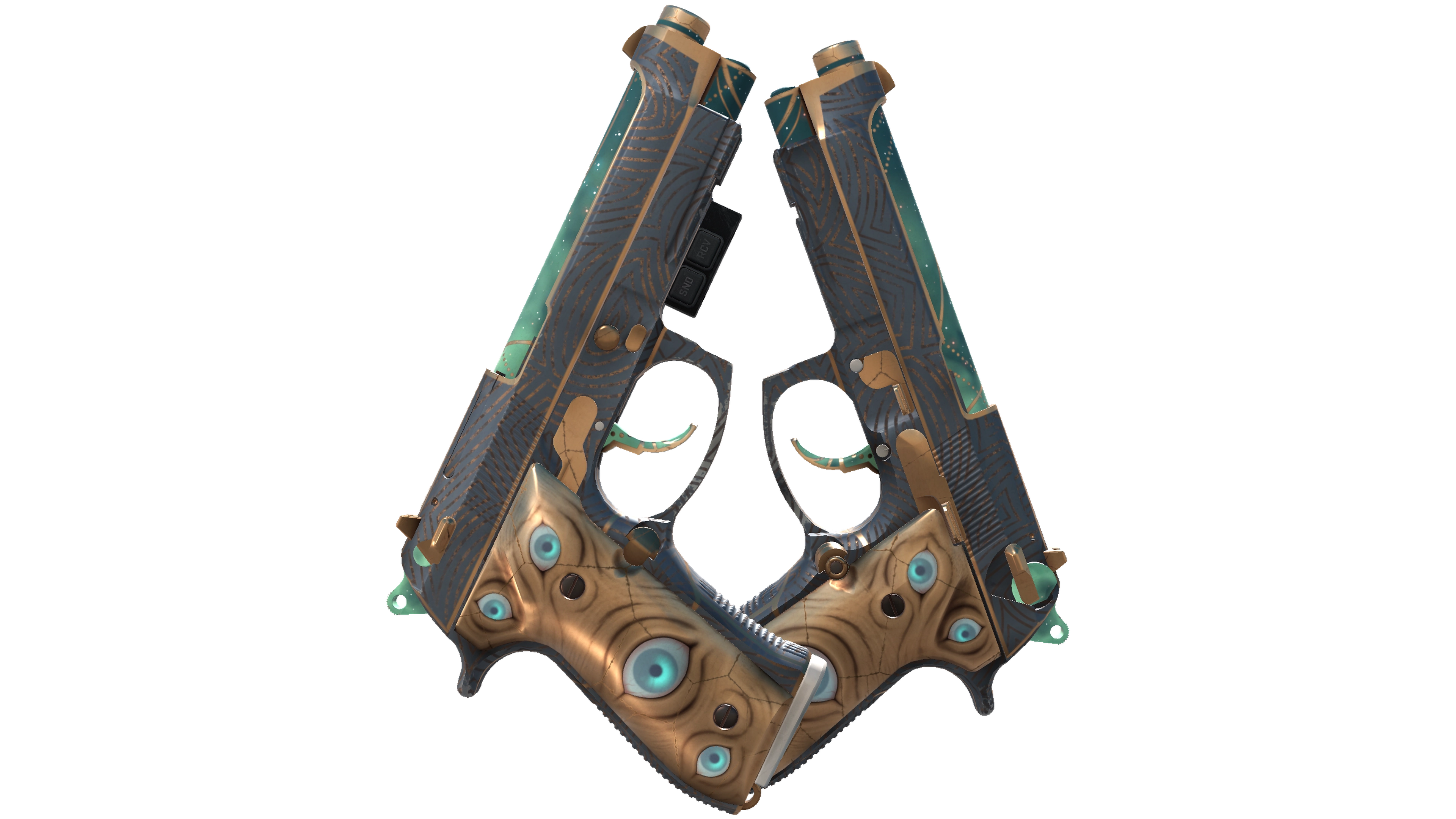 StatTrak™ Dual Berettas | Angel Eyes (Minimal Wear) thumbnail