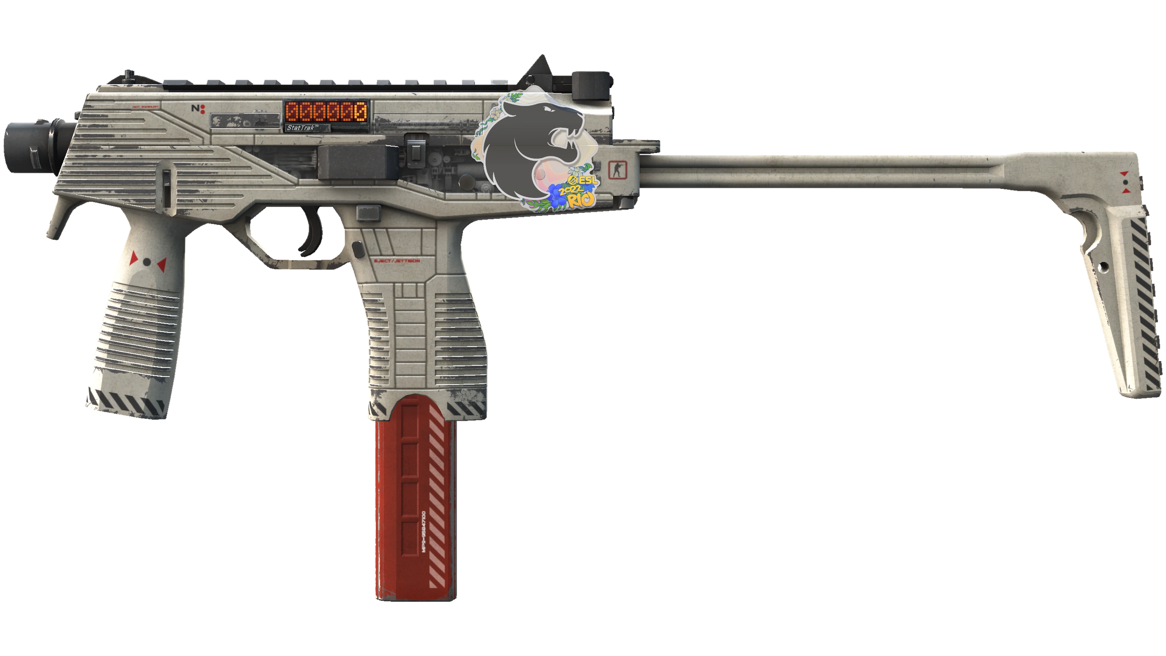 StatTrak™ MP9 | Airlock (Well-Worn)