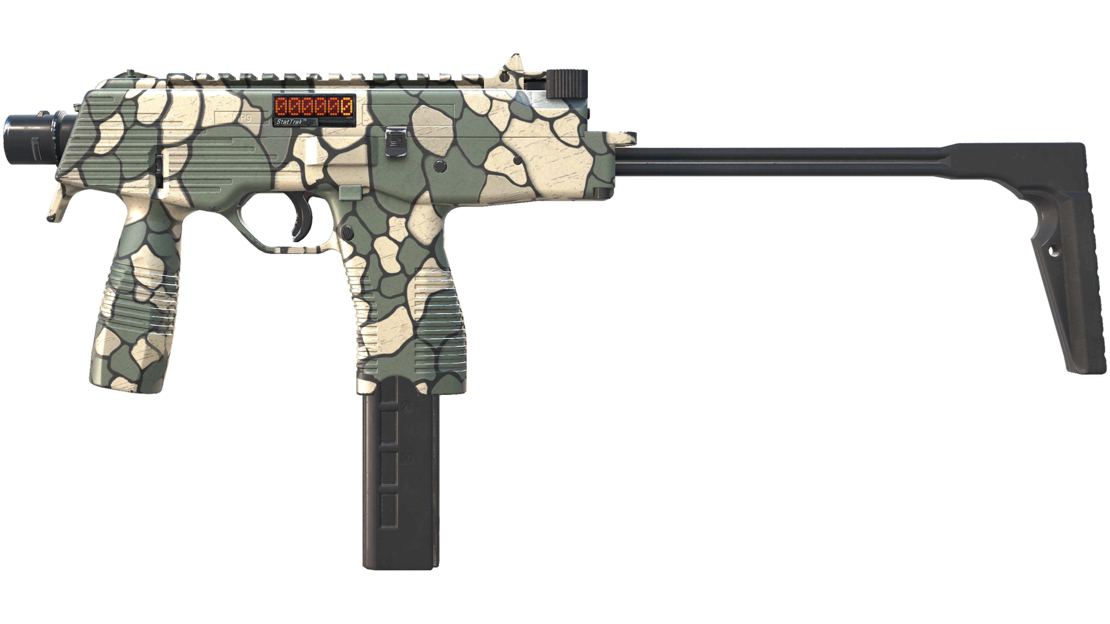 StatTrak™ MP9 | Sand Scale (Minimal Wear)