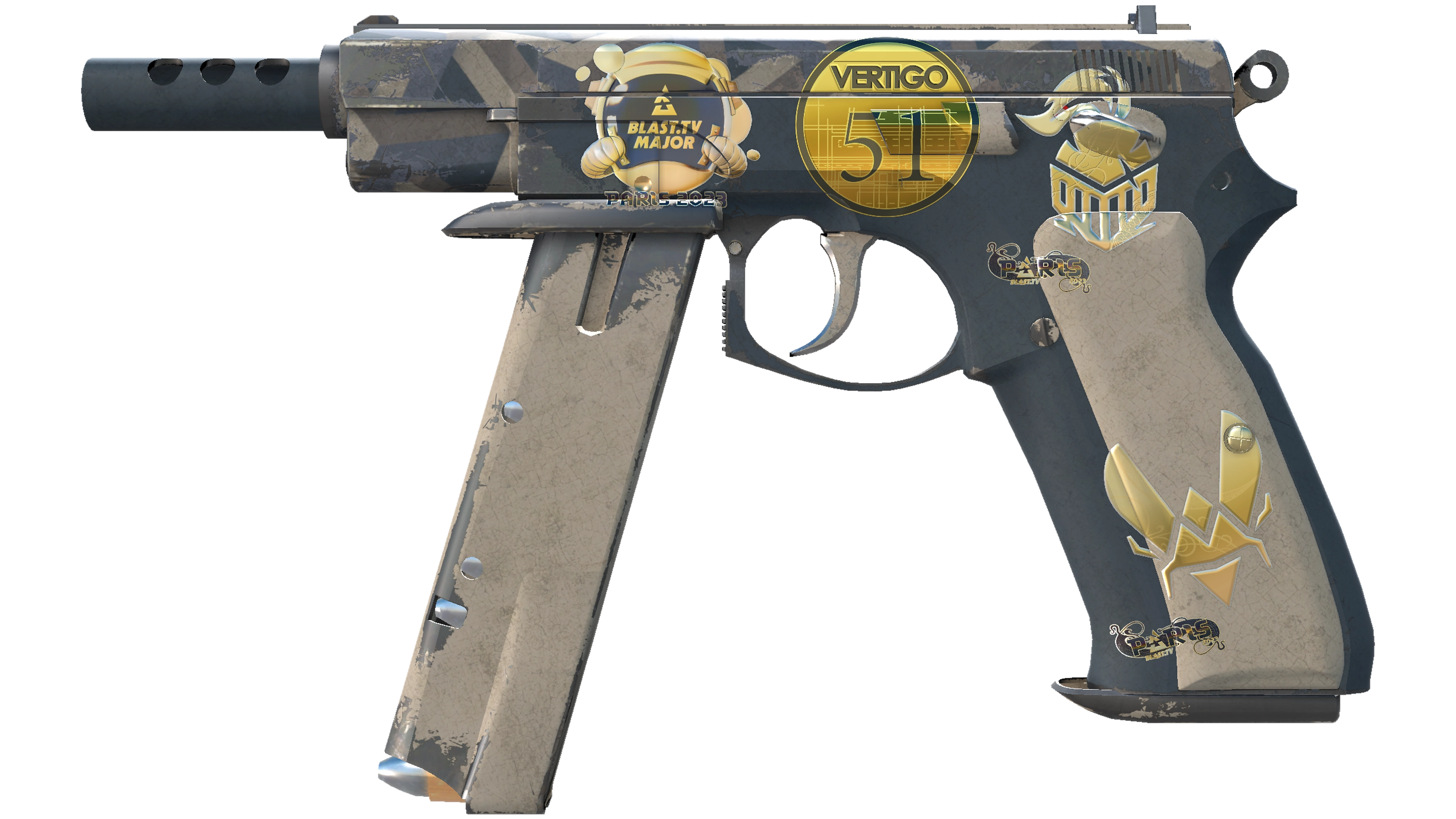 Souvenir CZ75-Auto | Framework (Well-Worn) thumbnail