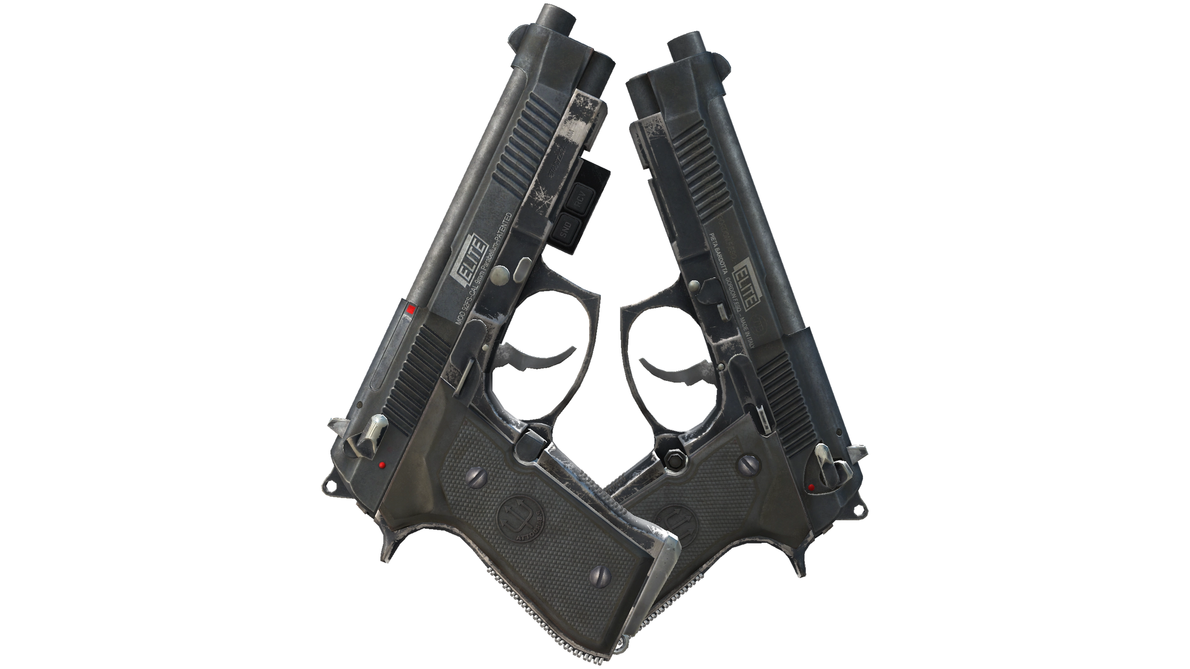 StatTrak™ Dual Berettas | Elite 1.6 (Battle-Scarred) thumbnail