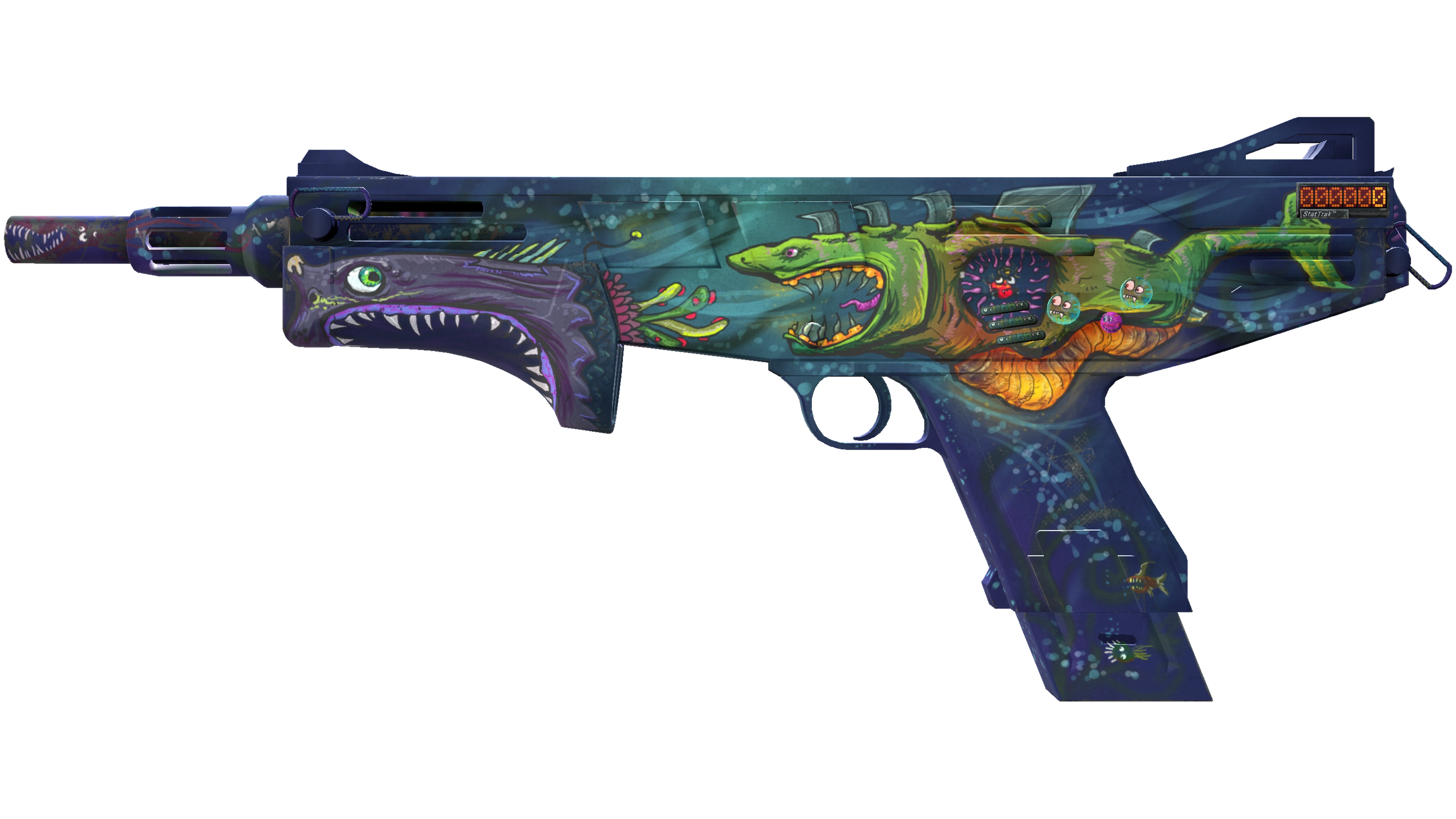 StatTrak™ MAG-7 | Monster Call (Well-Worn)