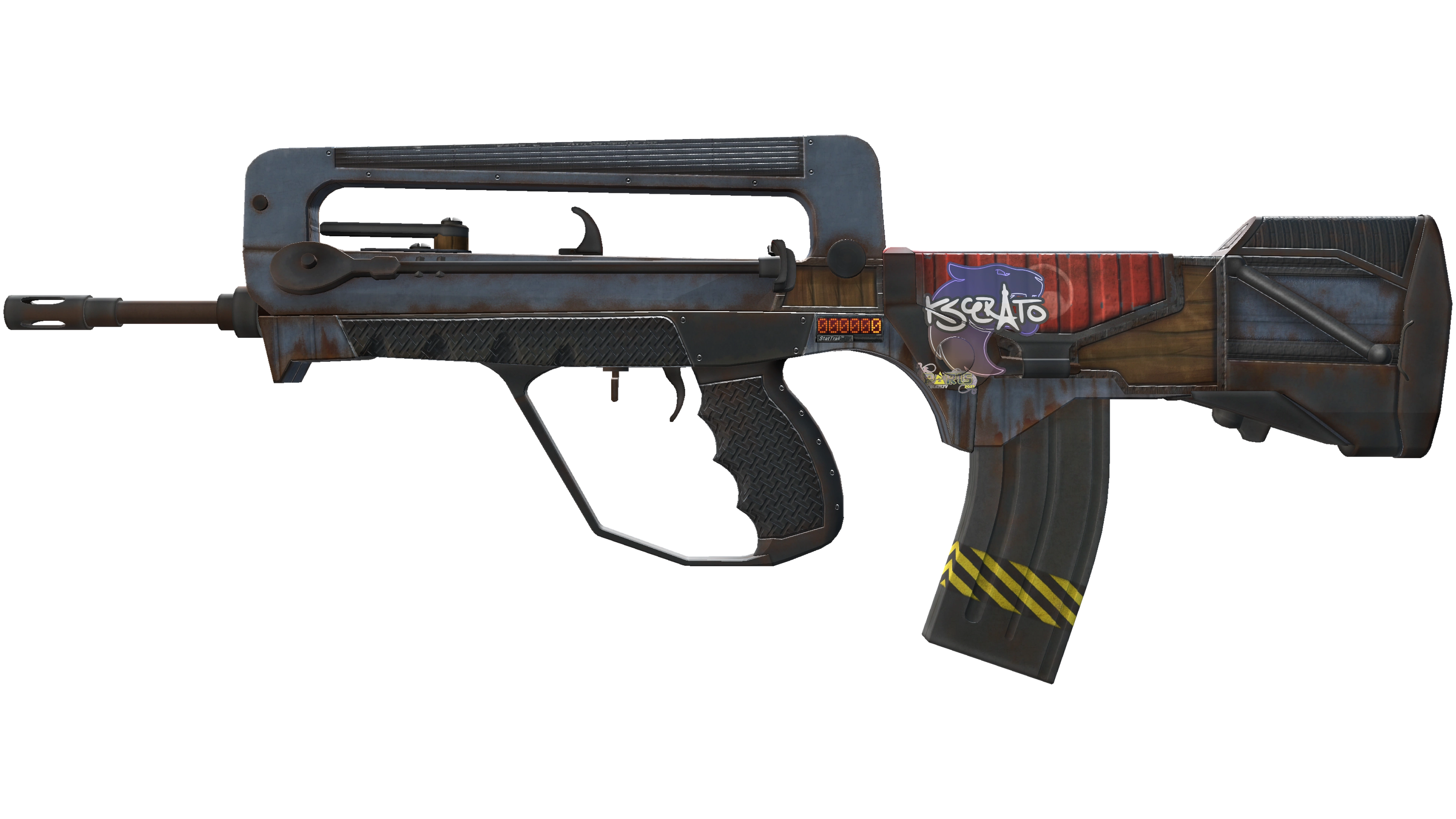StatTrak™ FAMAS | Decommissioned (Field-Tested)