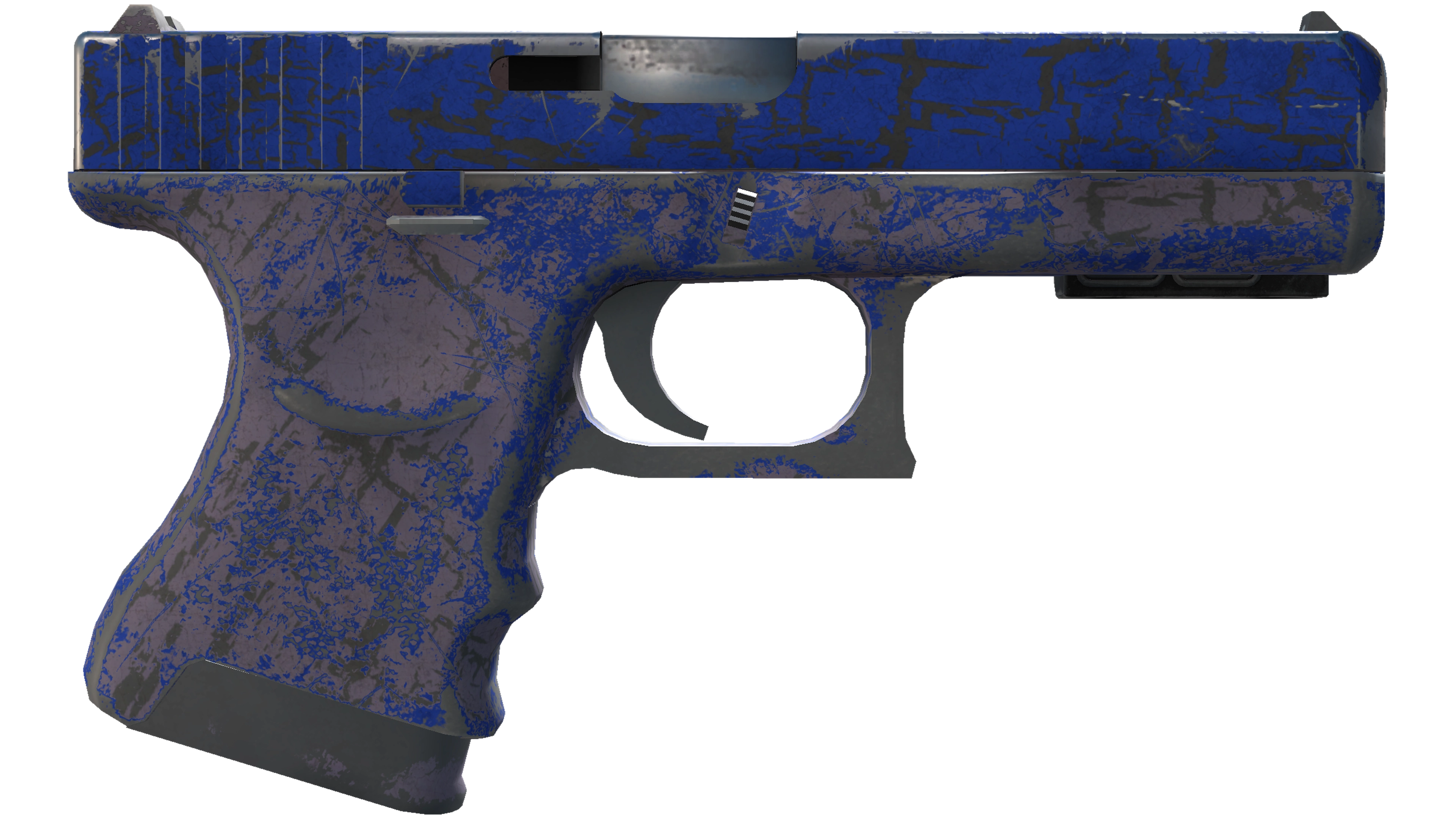 StatTrak™ Glock-18 | Blue Fissure (Battle-Scarred) thumbnail