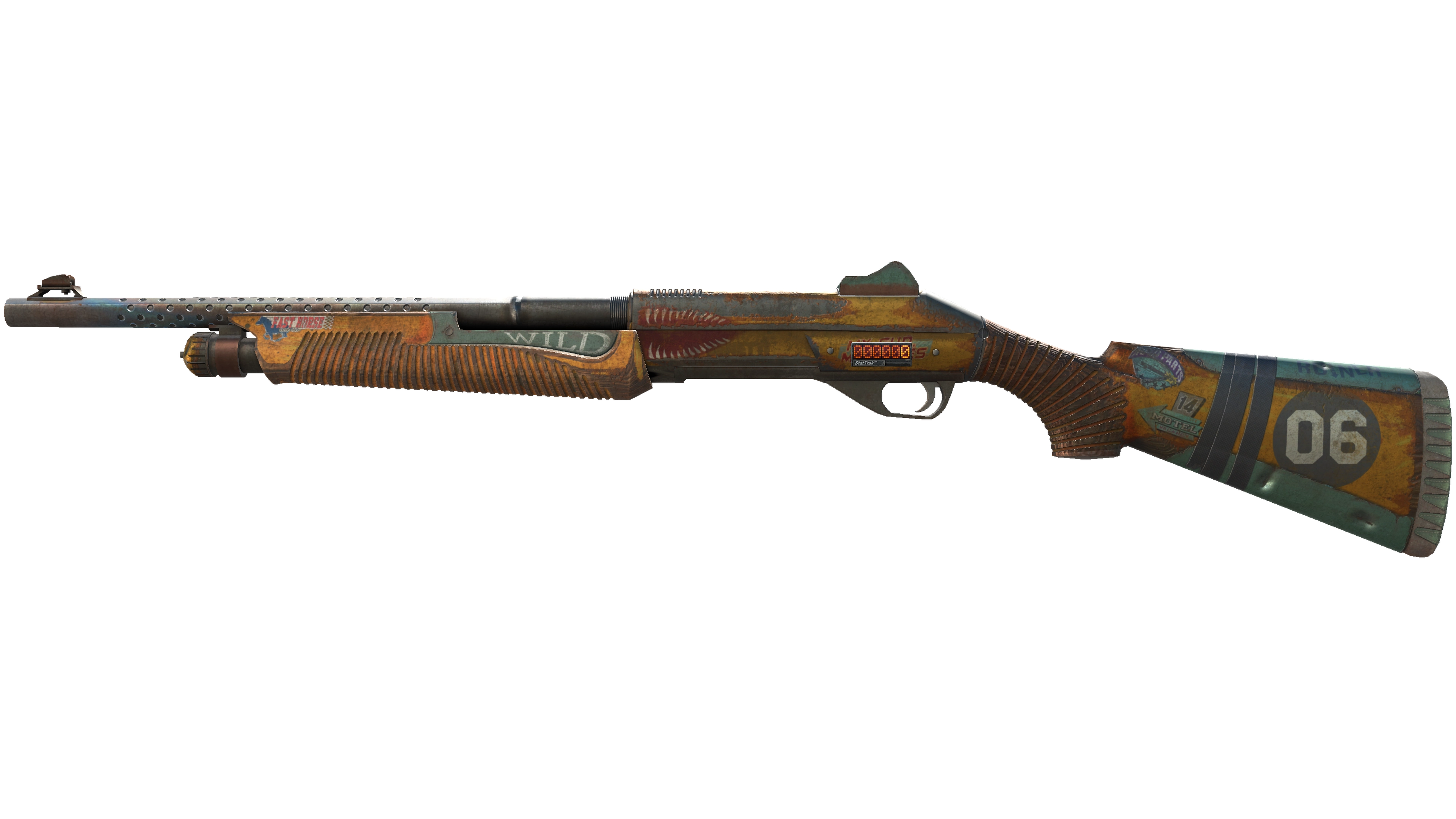 StatTrak™ Nova | Wild Six (Battle-Scarred)