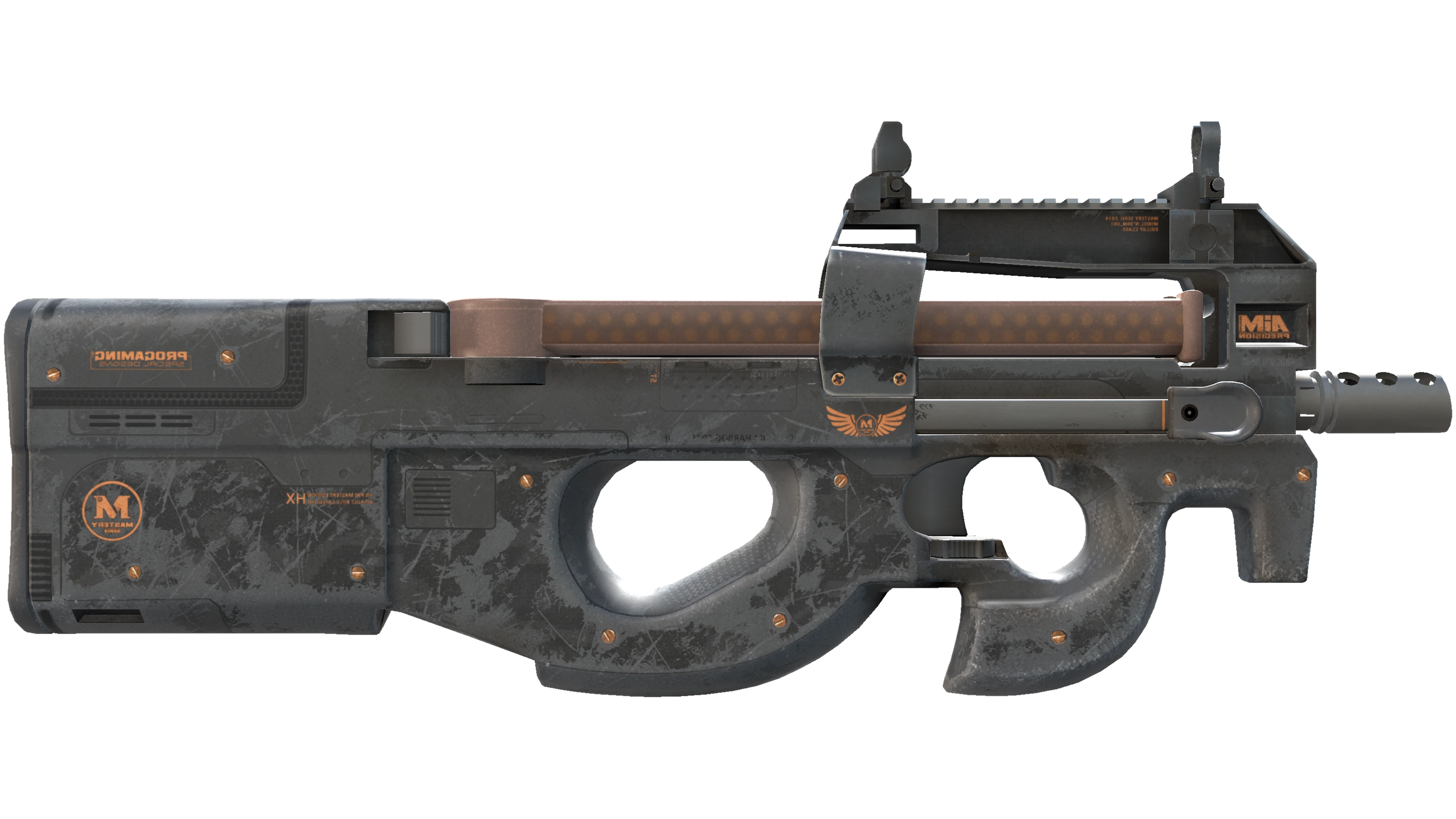 StatTrak™ P90 | Elite Build (Battle-Scarred) thumbnail
