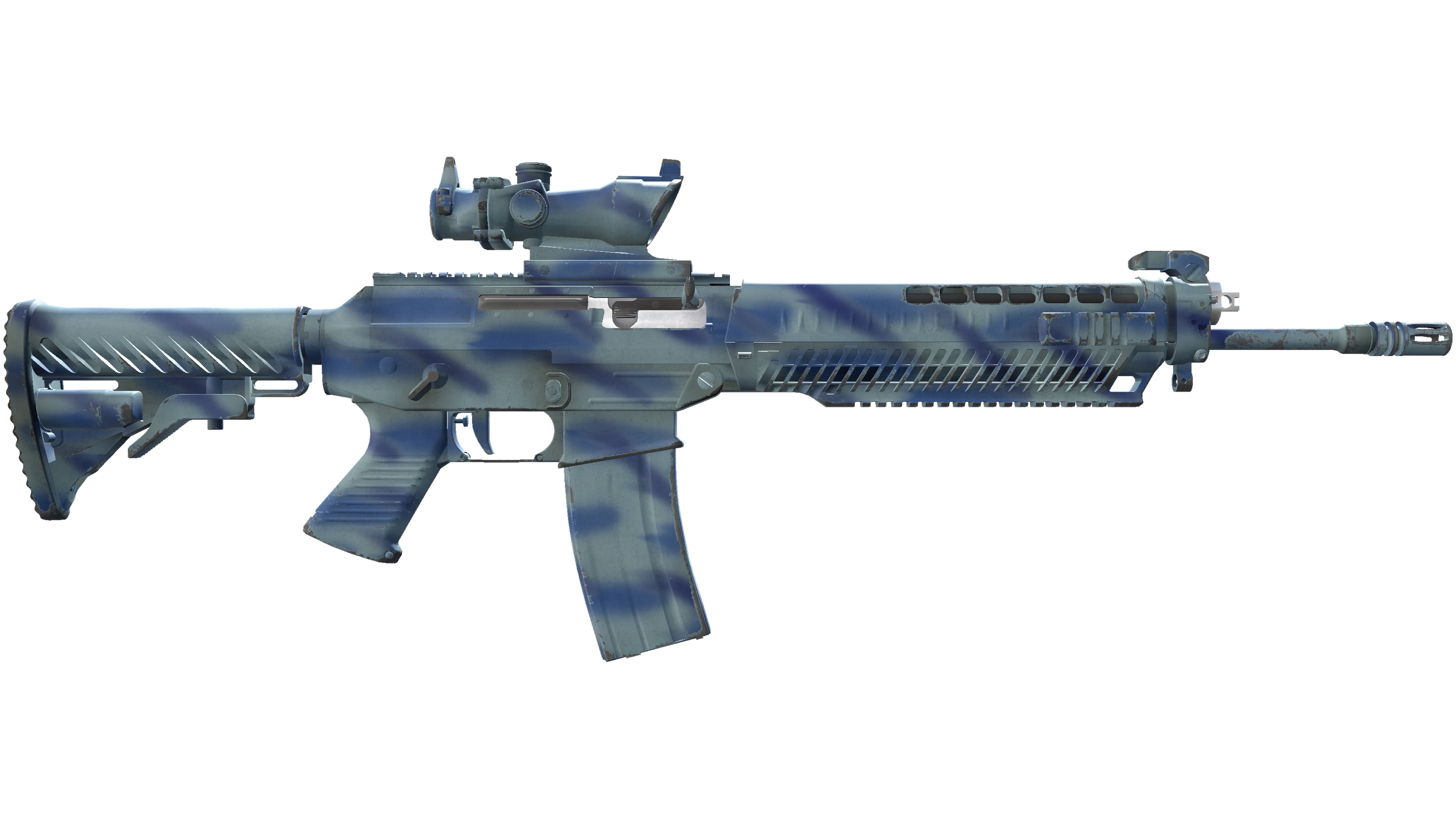 SG 553 | Wave Spray (Minimal Wear) thumbnail