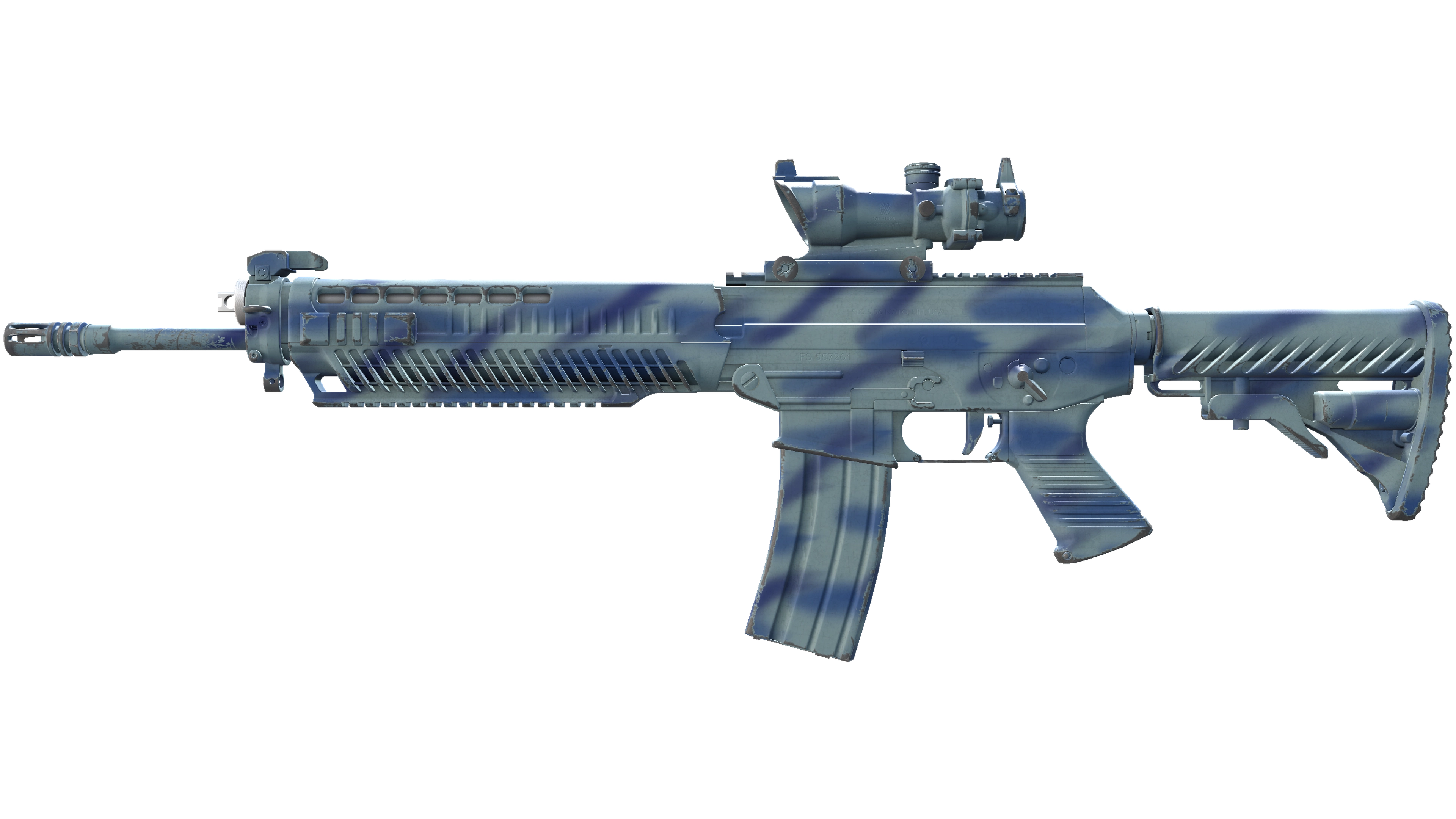 SG 553 | Wave Spray (Minimal Wear)
