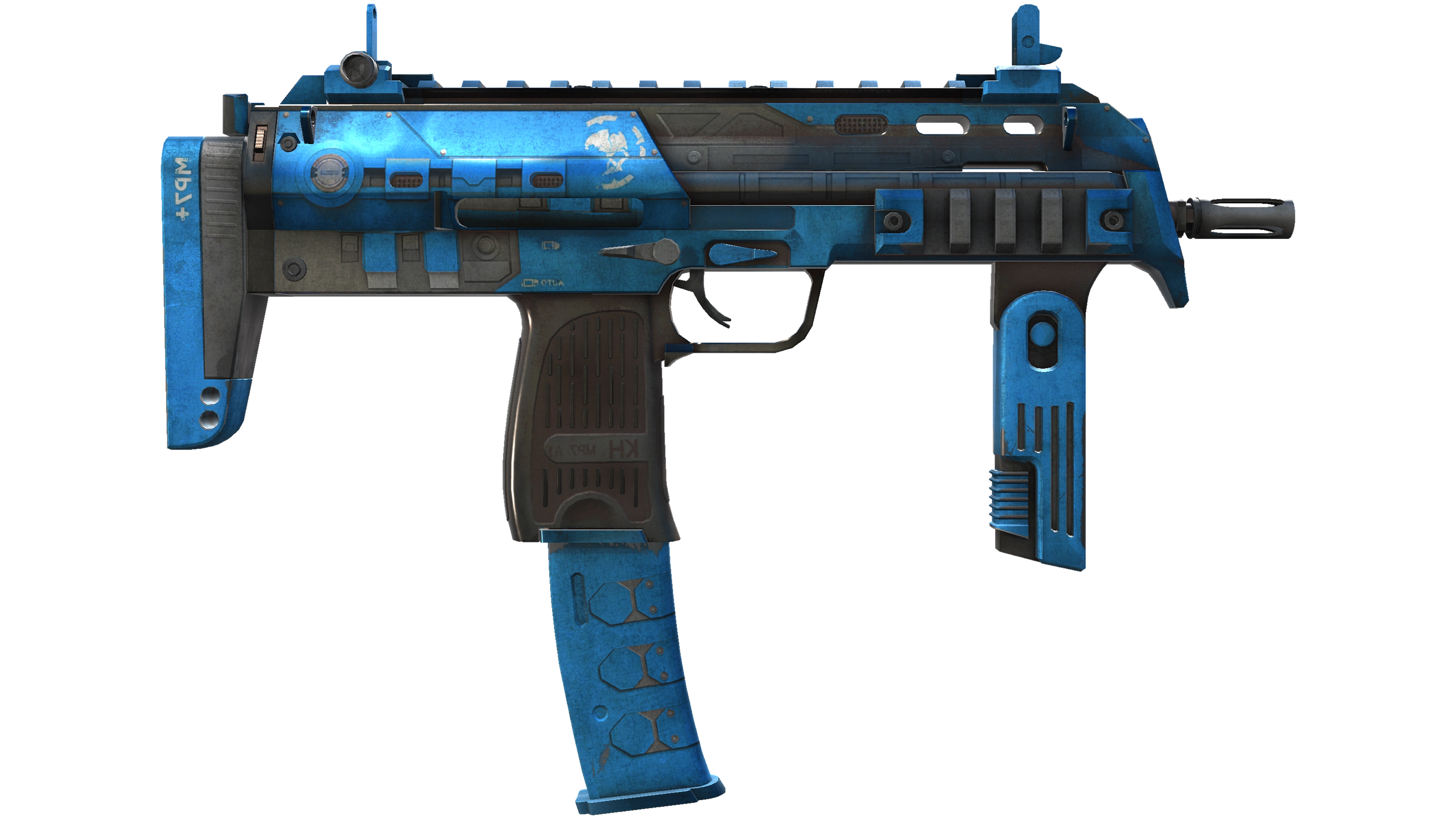 StatTrak™ MP7 | Cirrus (Battle-Scarred) thumbnail