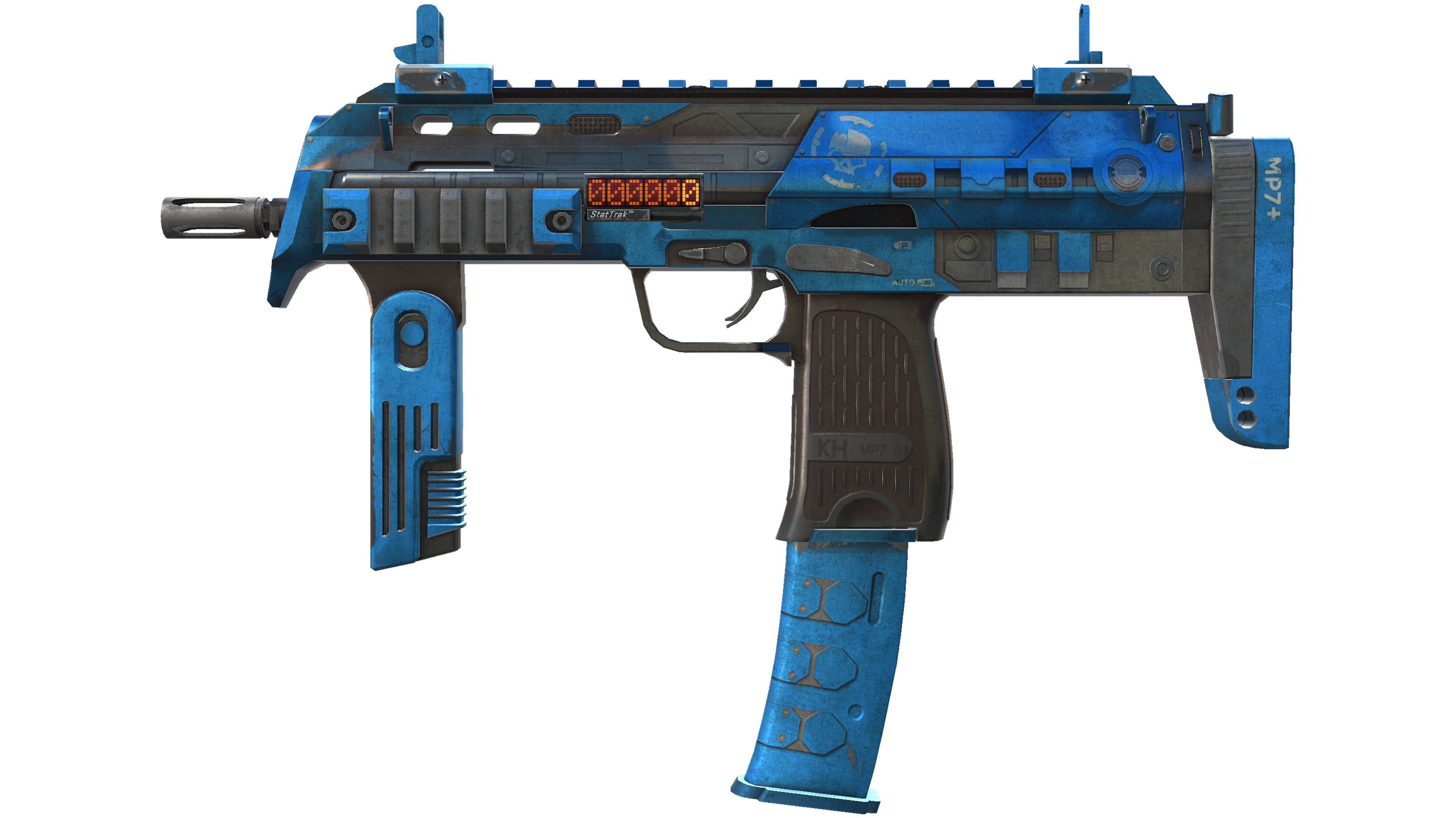 StatTrak™ MP7 | Cirrus (Battle-Scarred)