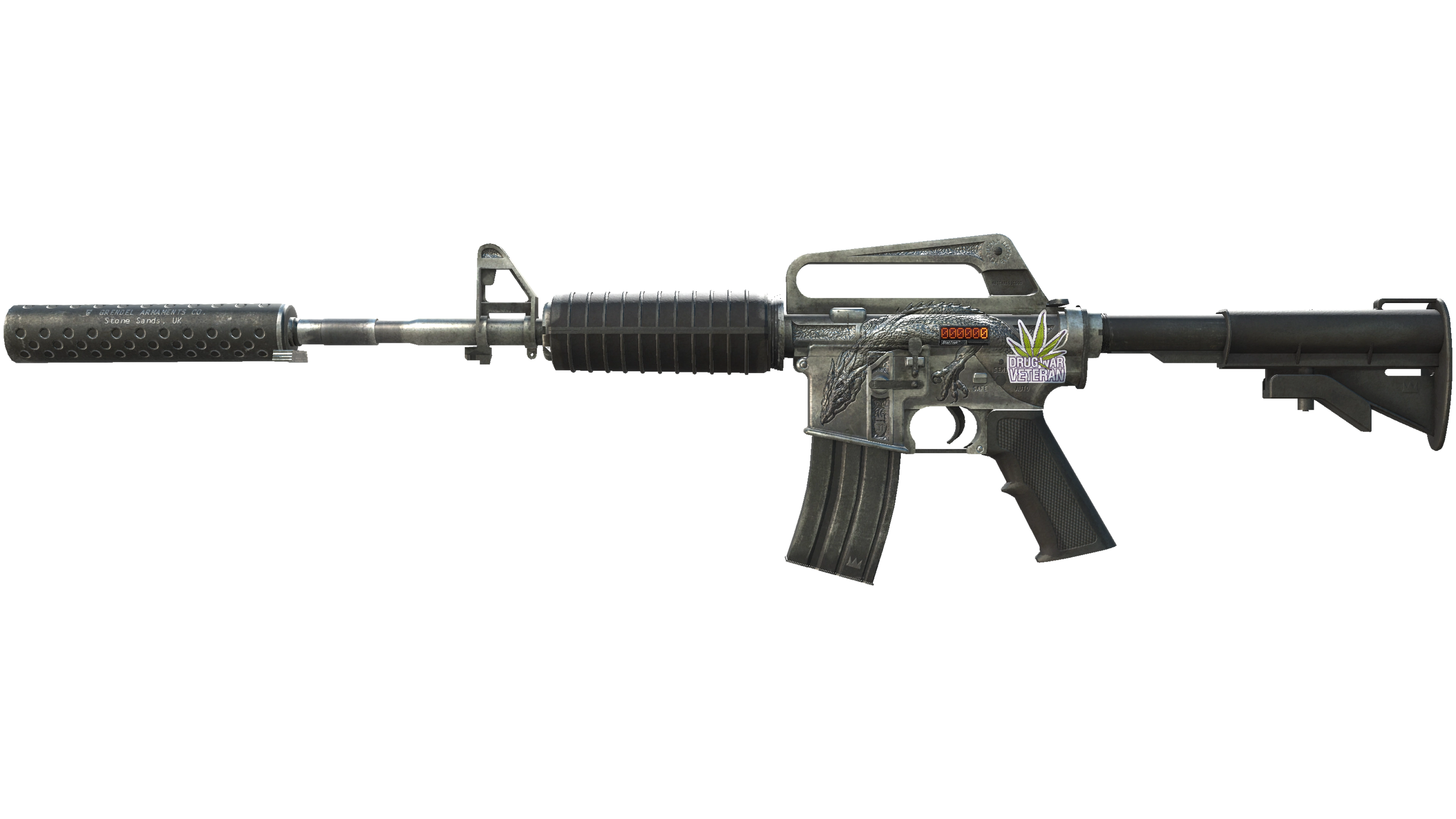 StatTrak™ M4A1-S | Basilisk (Battle-Scarred)