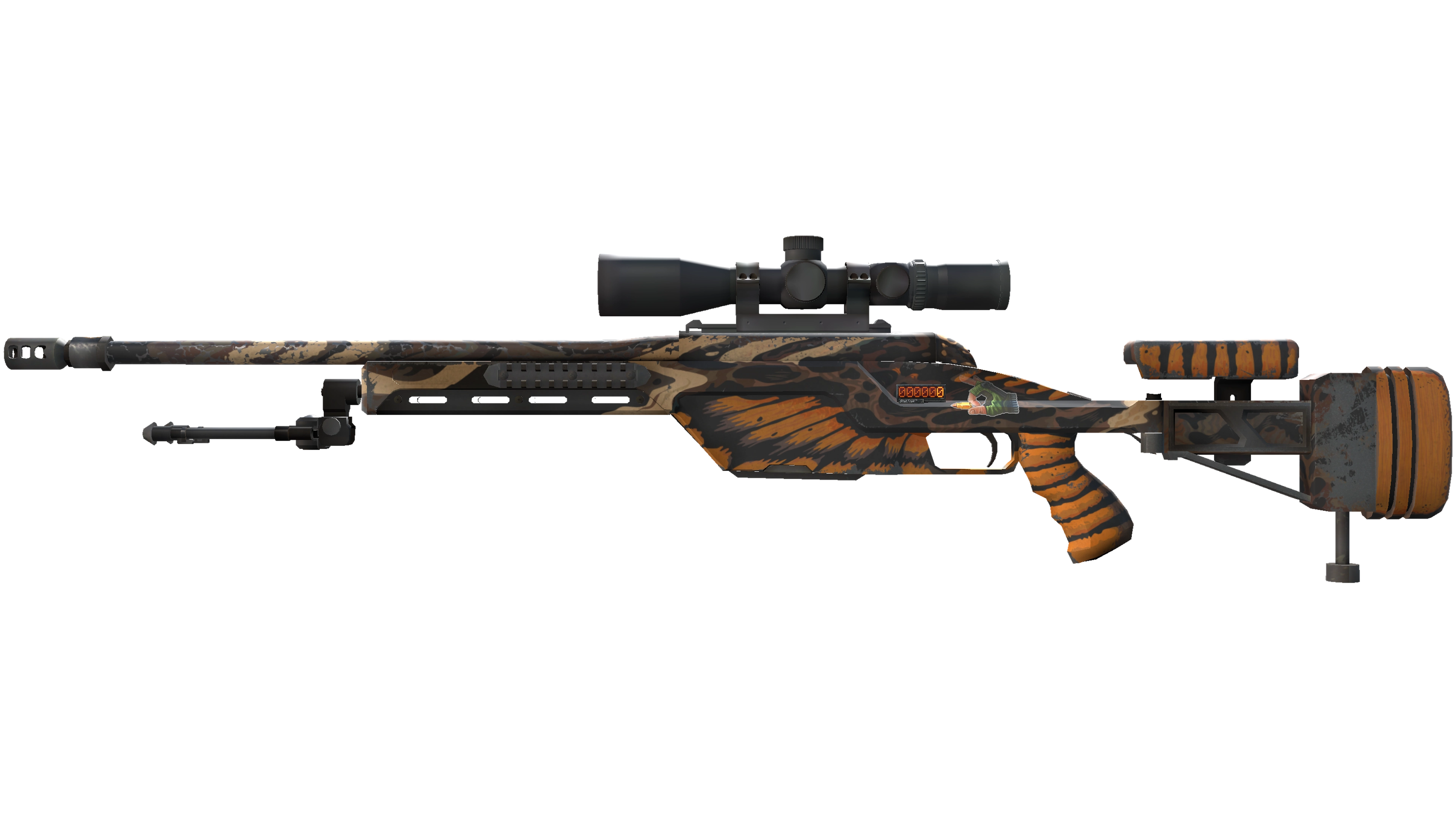 StatTrak™ SSG 08 | Death's Head (Minimal Wear) thumbnail
