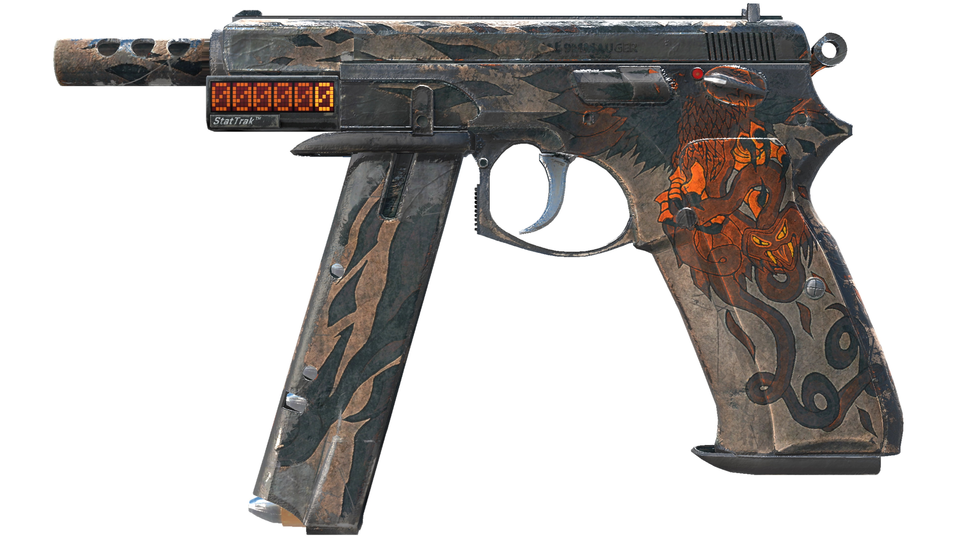 StatTrak™ CZ75-Auto | Circaetus (Battle-Scarred) thumbnail