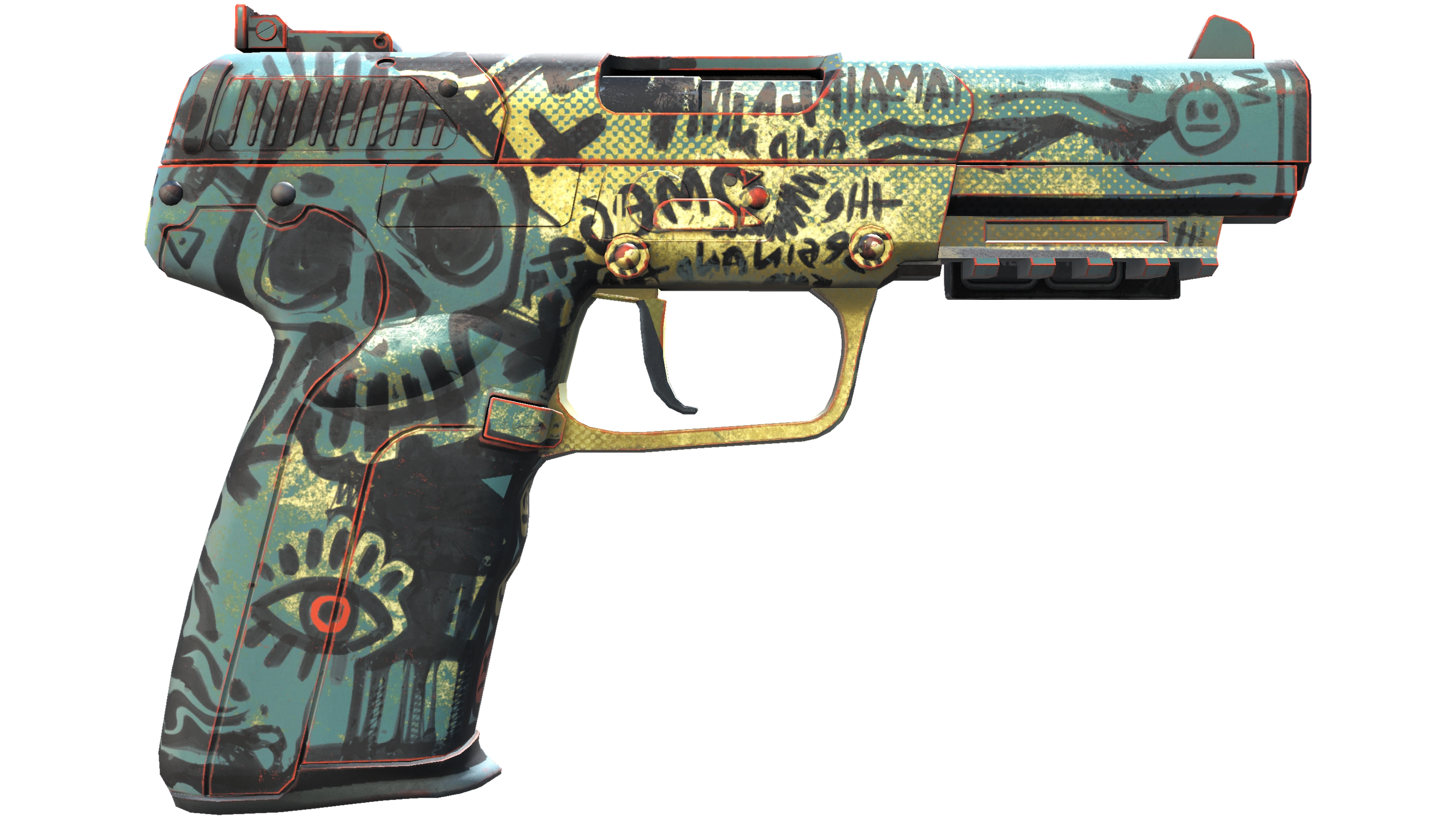 StatTrak™ Five-SeveN | Scrawl (Factory New) thumbnail